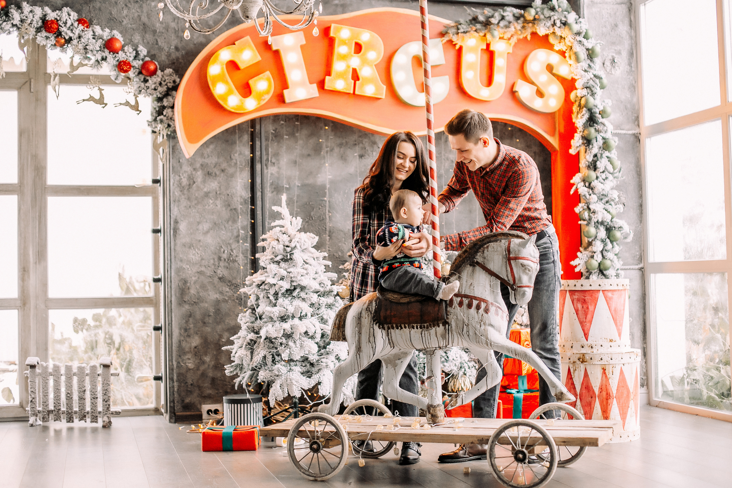 Новогодние Федяевы. Свадебный фотограф Дмитрий Воробьев Ярославль