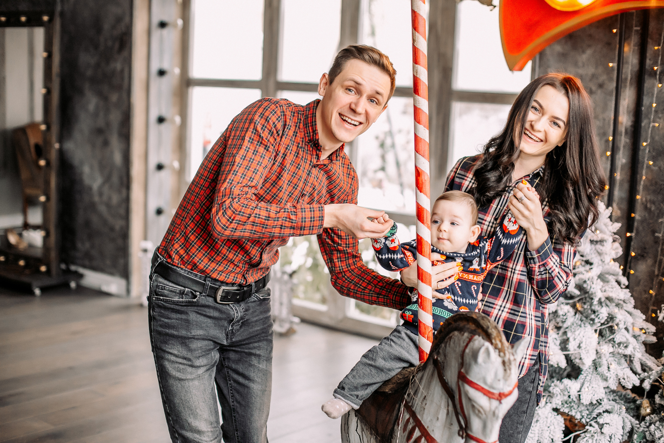 Новогодние Федяевы. Свадебный фотограф Дмитрий Воробьев Ярославль