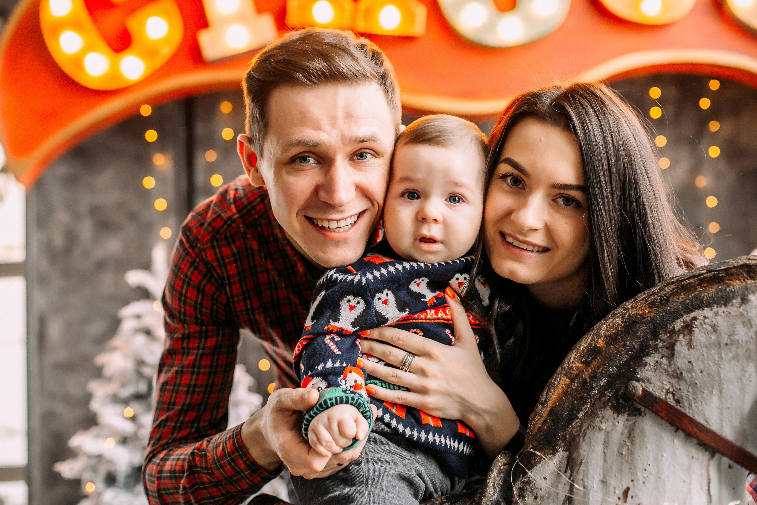 Новогодние Федяевы. Свадебный фотограф Дмитрий Воробьев Ярославль