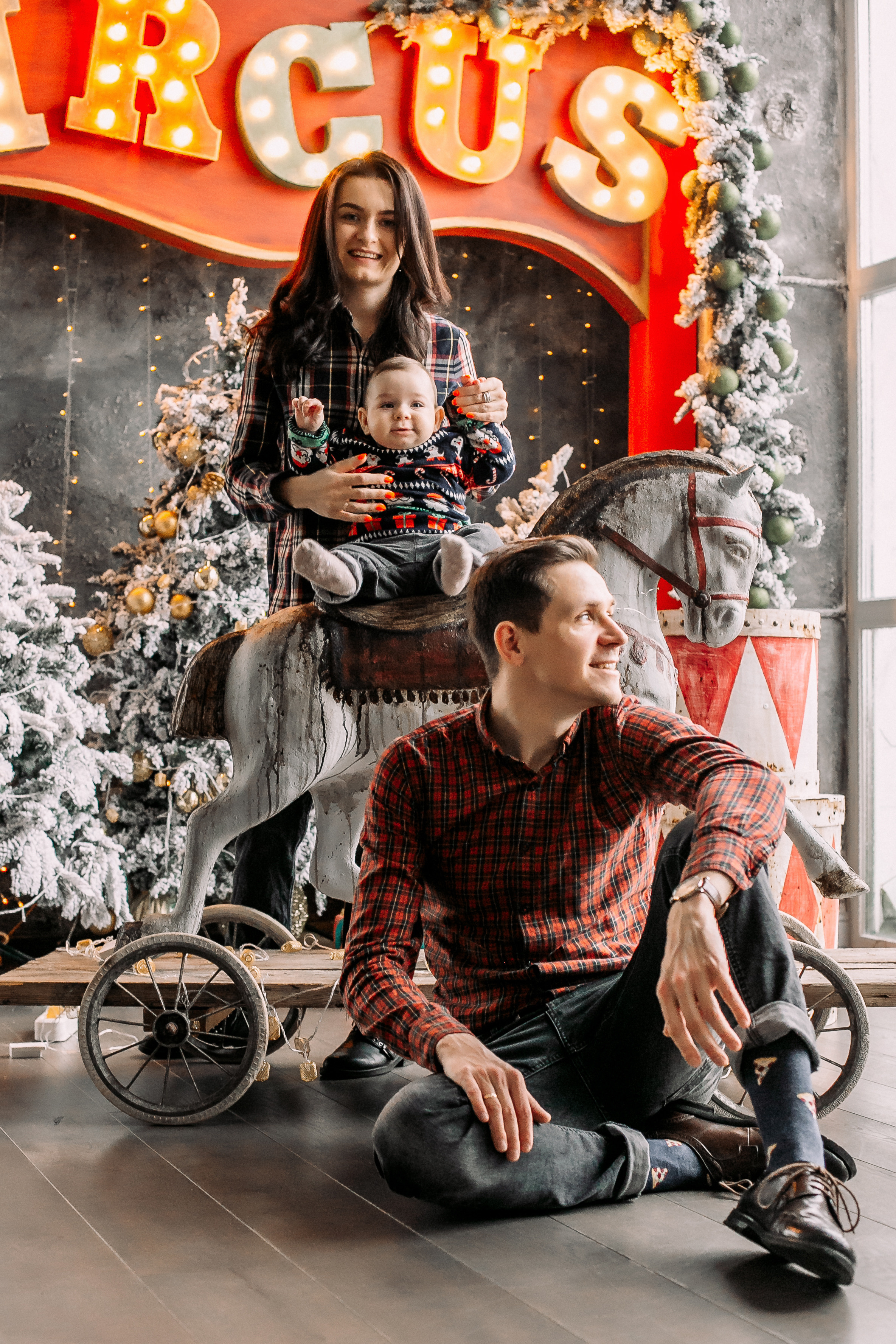 Новогодние Федяевы. Свадебный фотограф Дмитрий Воробьев Ярославль