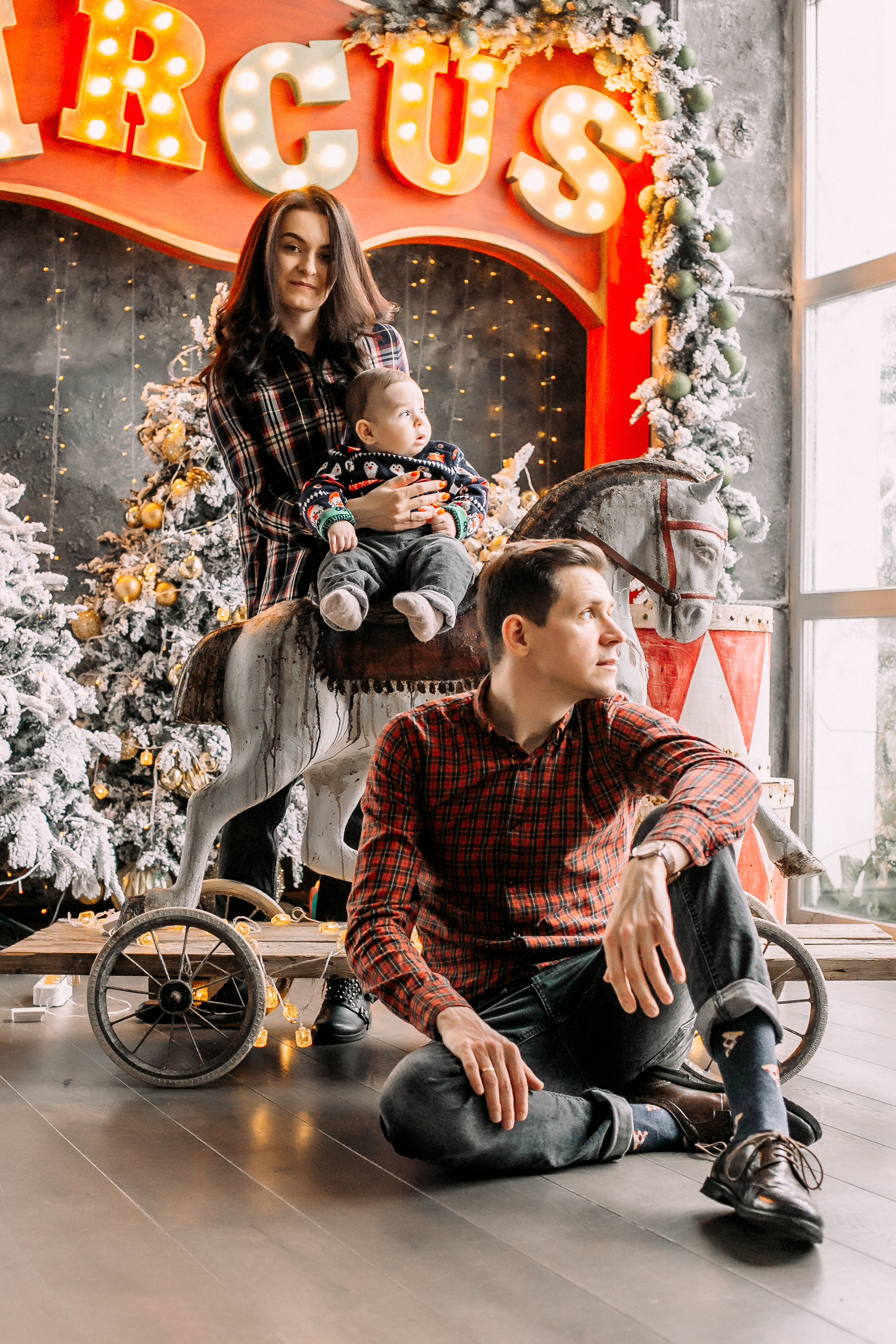 Новогодние Федяевы. Свадебный фотограф Дмитрий Воробьев Ярославль
