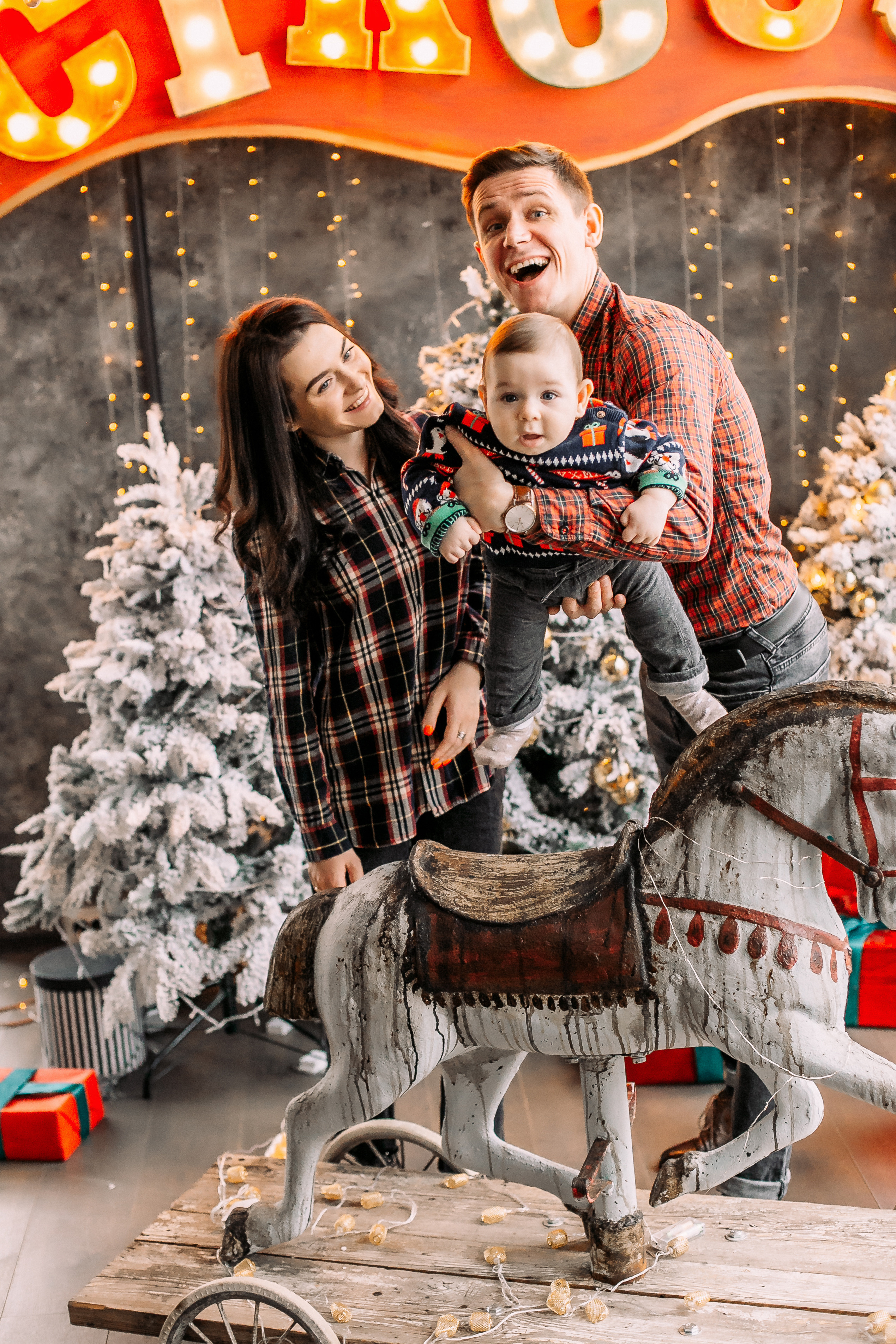 Новогодние Федяевы. Свадебный фотограф Дмитрий Воробьев Ярославль