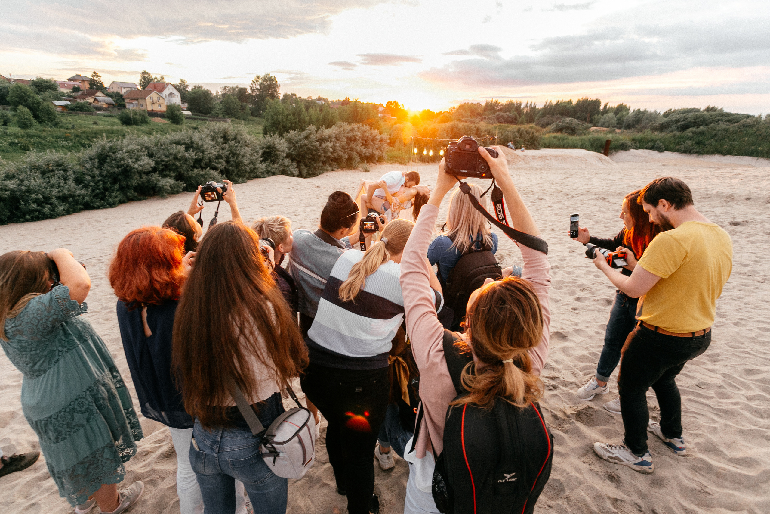 Workshop в песках. Свадебный фотограф Дмитрий Воробьев Ярославль