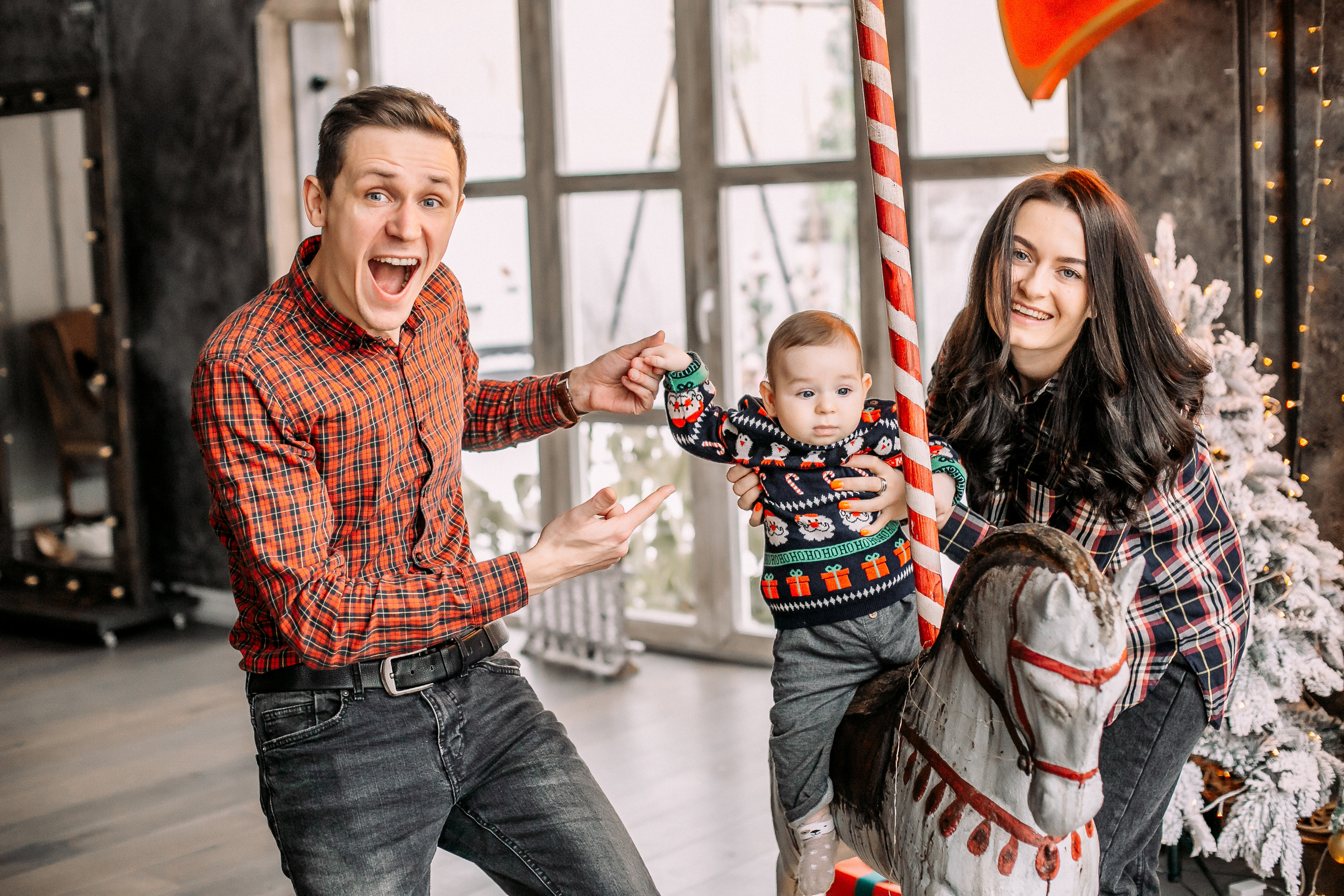Новогодние Федяевы. Свадебный фотограф Дмитрий Воробьев Ярославль