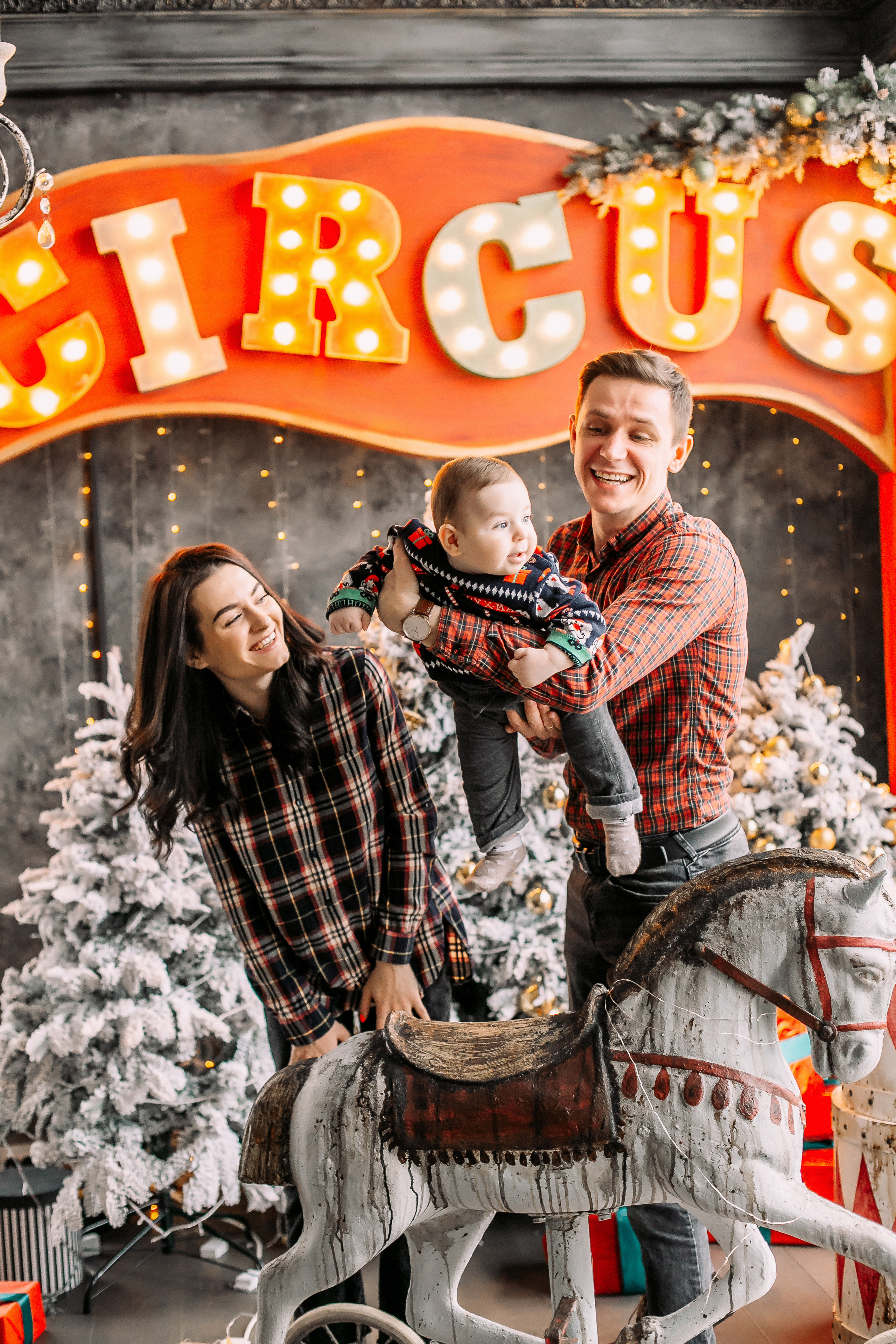 Новогодние Федяевы. Свадебный фотограф Дмитрий Воробьев Ярославль