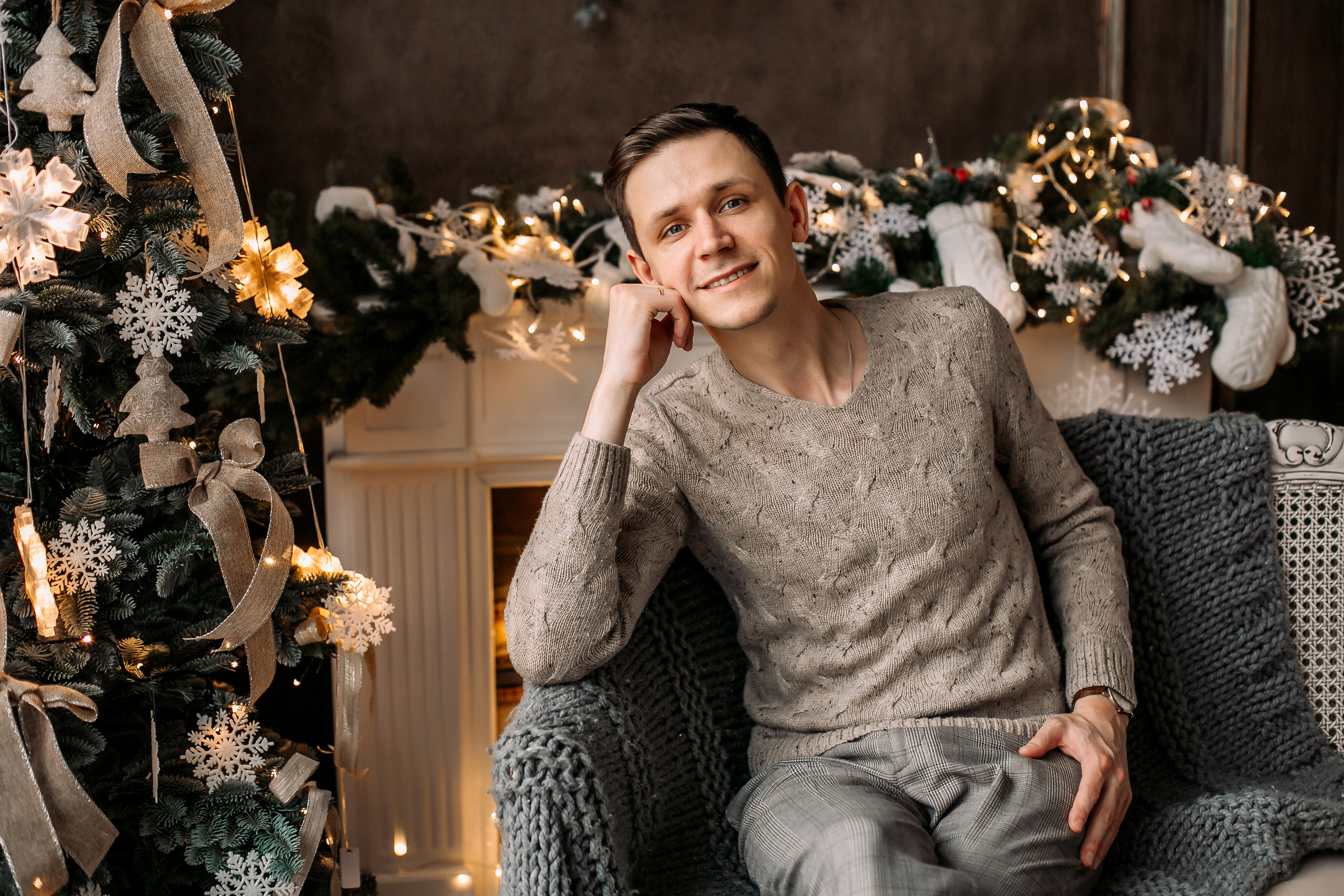 Новогодние Федяевы. Свадебный фотограф Дмитрий Воробьев Ярославль