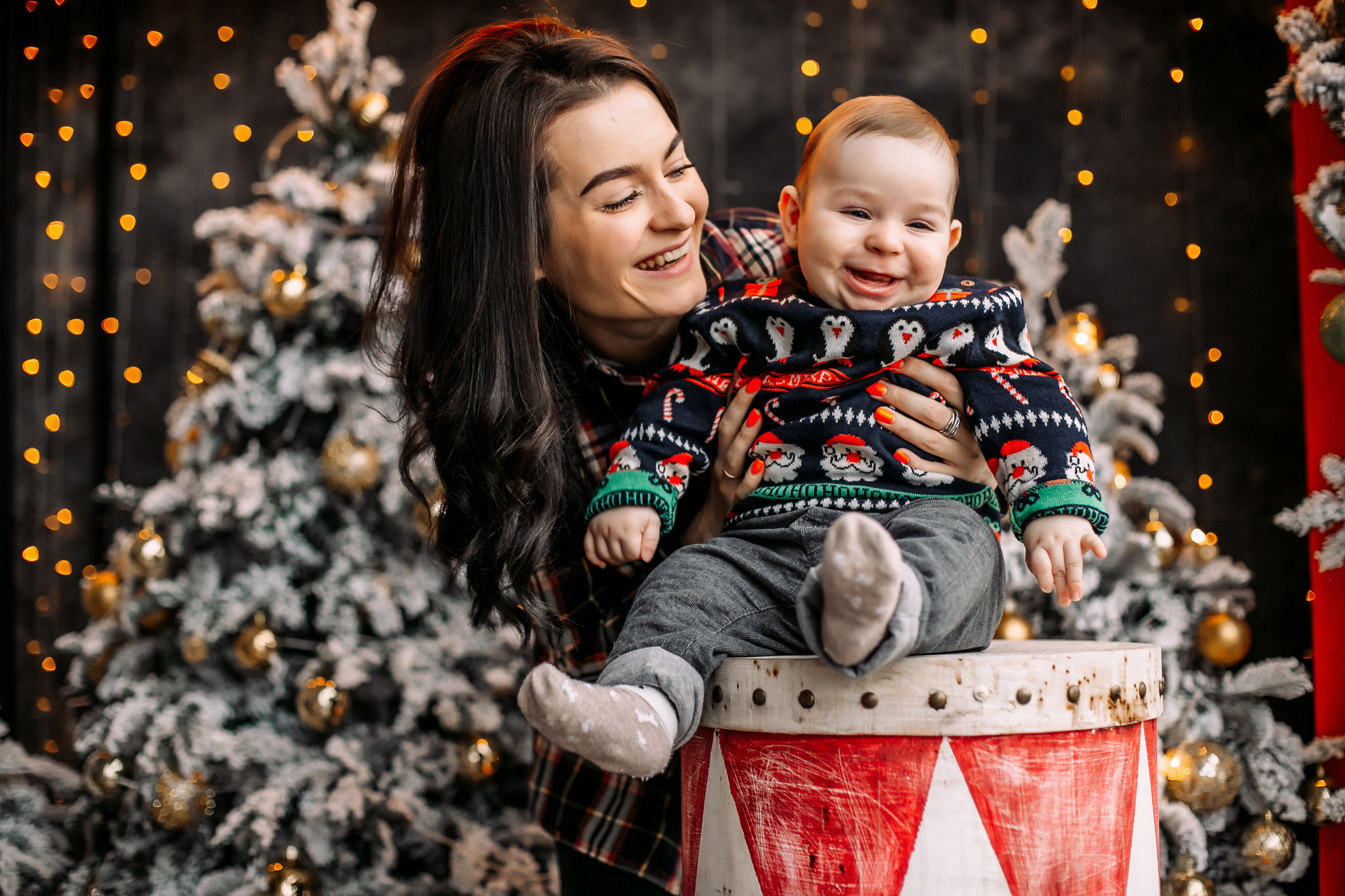 Новогодние Федяевы. Свадебный фотограф Дмитрий Воробьев Ярославль