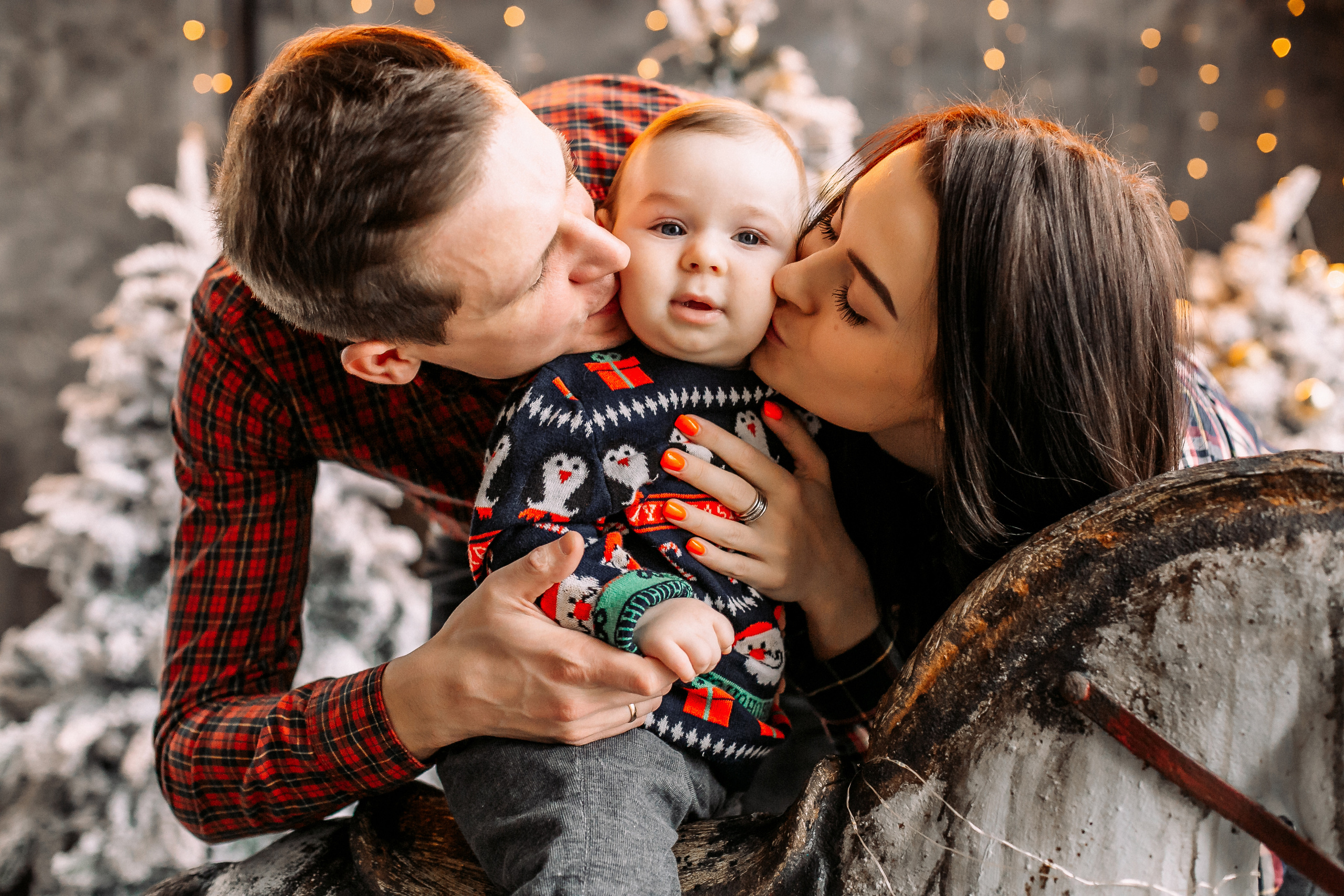 Новогодние Федяевы. Свадебный фотограф Дмитрий Воробьев Ярославль