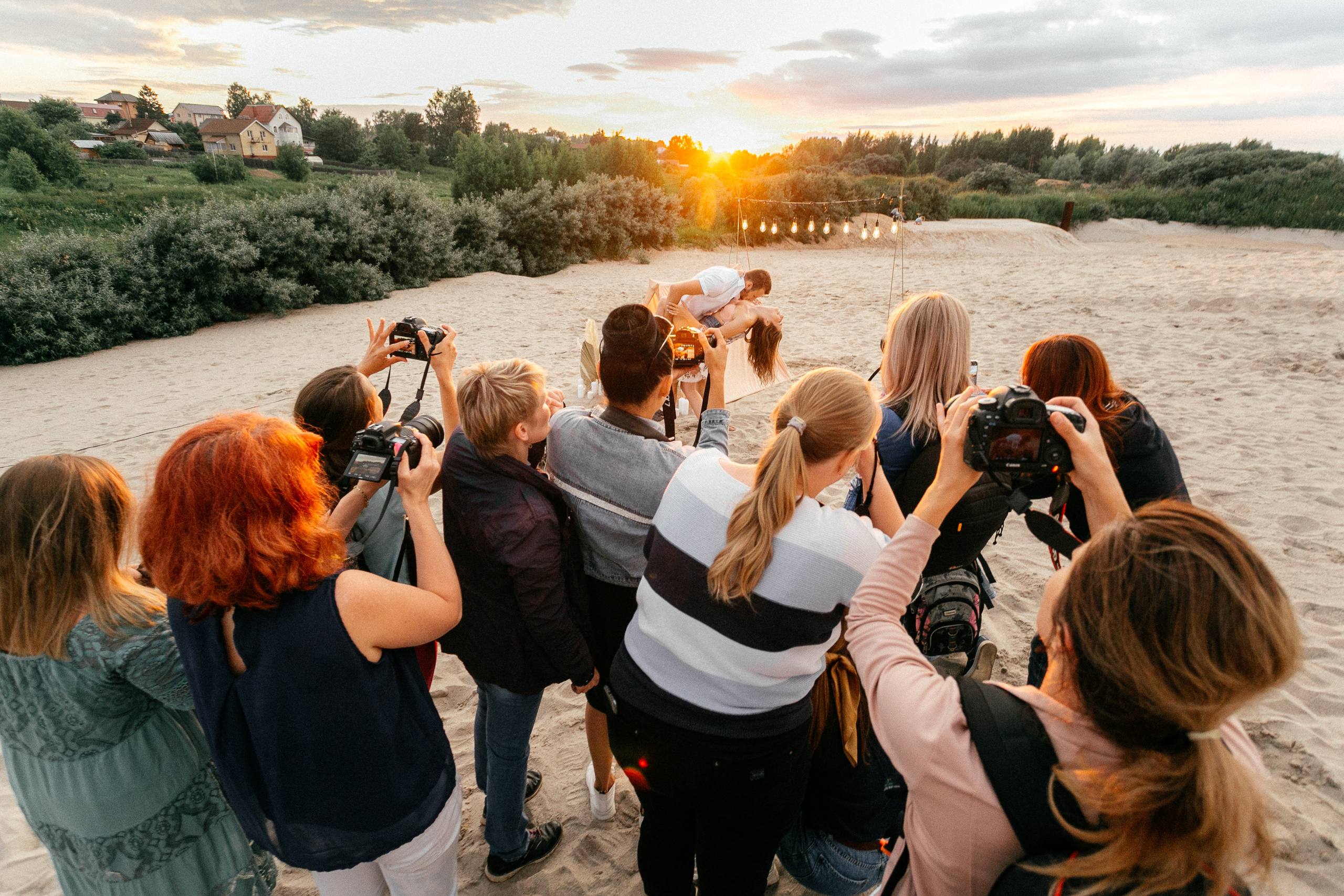 Workshop в песках. Свадебный фотограф Дмитрий Воробьев Ярославль