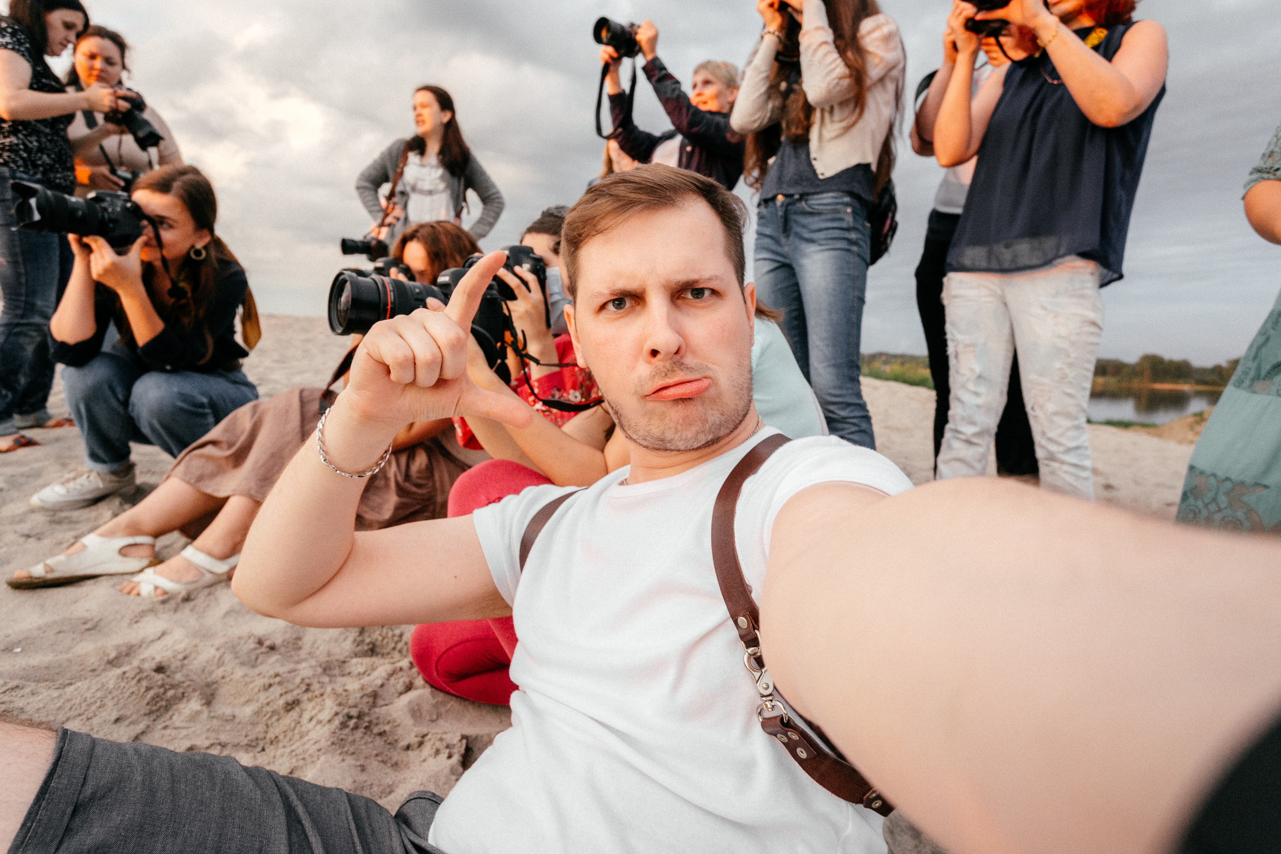 Workshop в песках. Свадебный фотограф Дмитрий Воробьев Ярославль