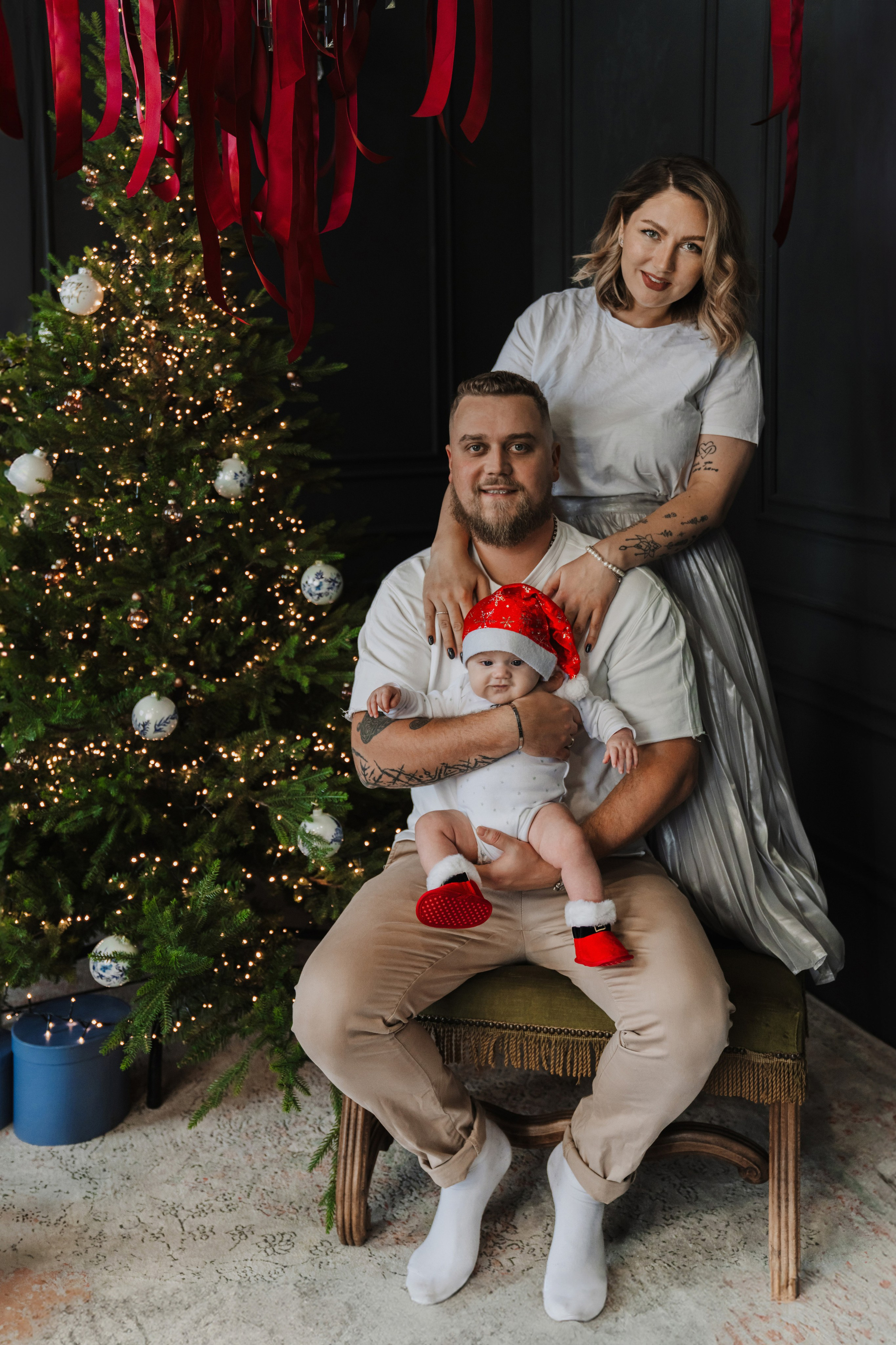 Baby Leo’s first Christmas. Olga Modjaro