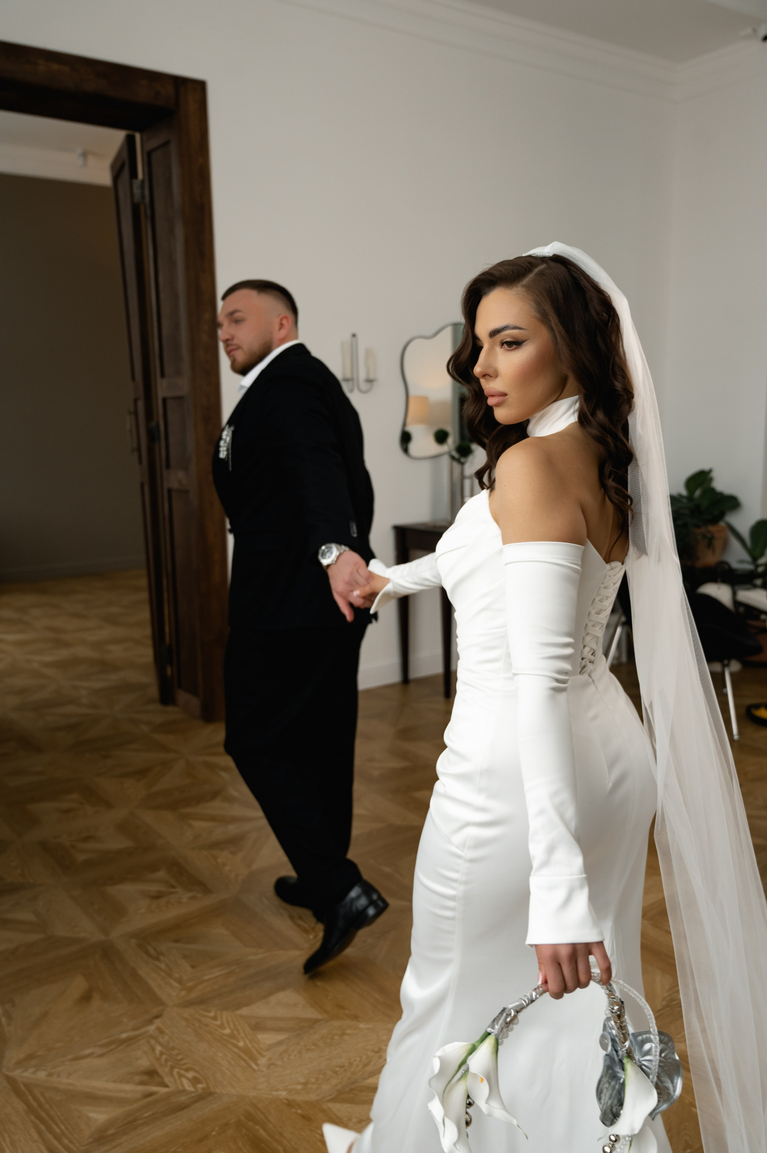 Свадебная фотосессия в студии. Свадебный и семейный фотограф в Краснодаре Алина Мельник