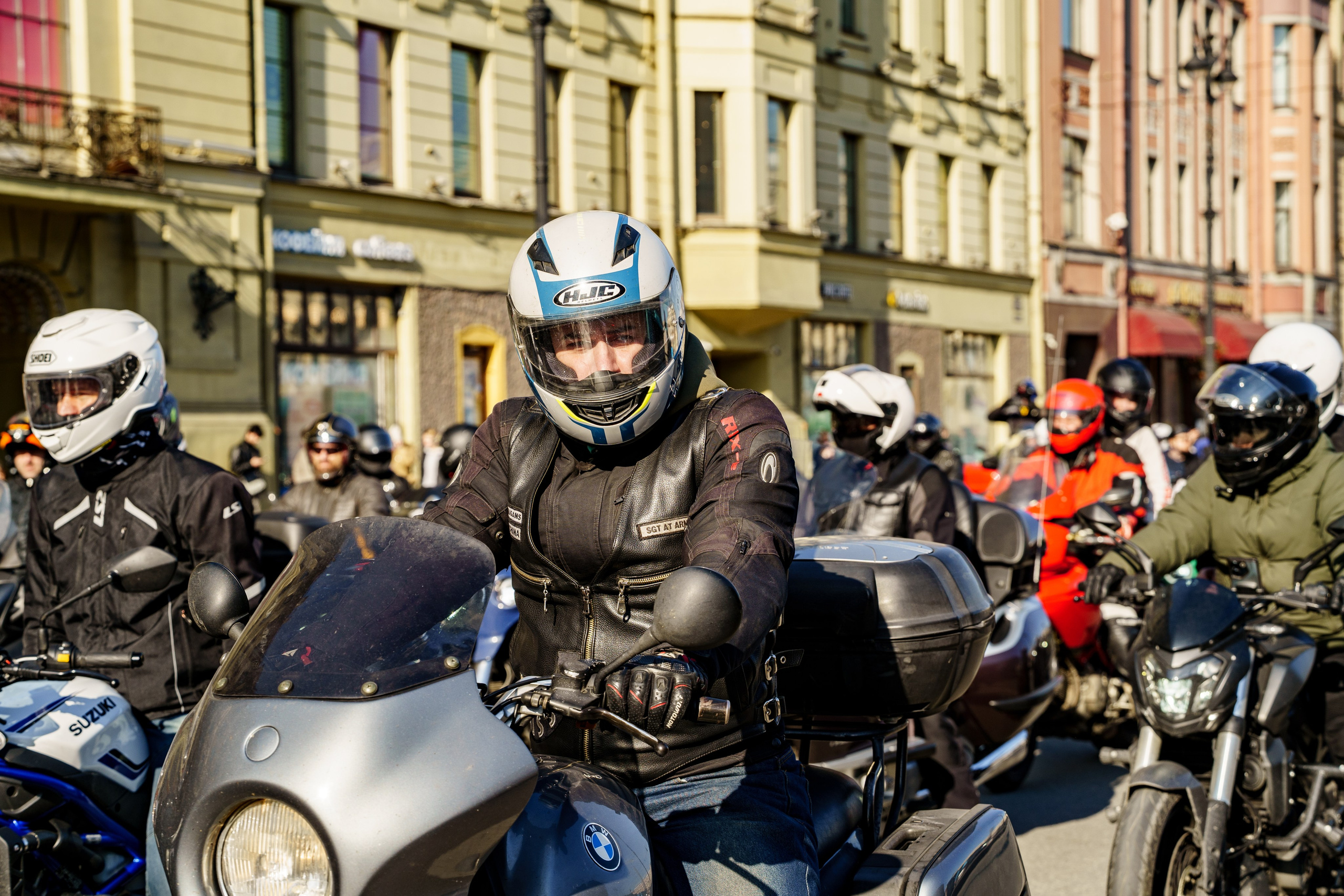 Прохват мотоклуба Norman Riders ч.1. Концертный и репортажный фотограф в Санкт-Петербурге Слава Пахомов