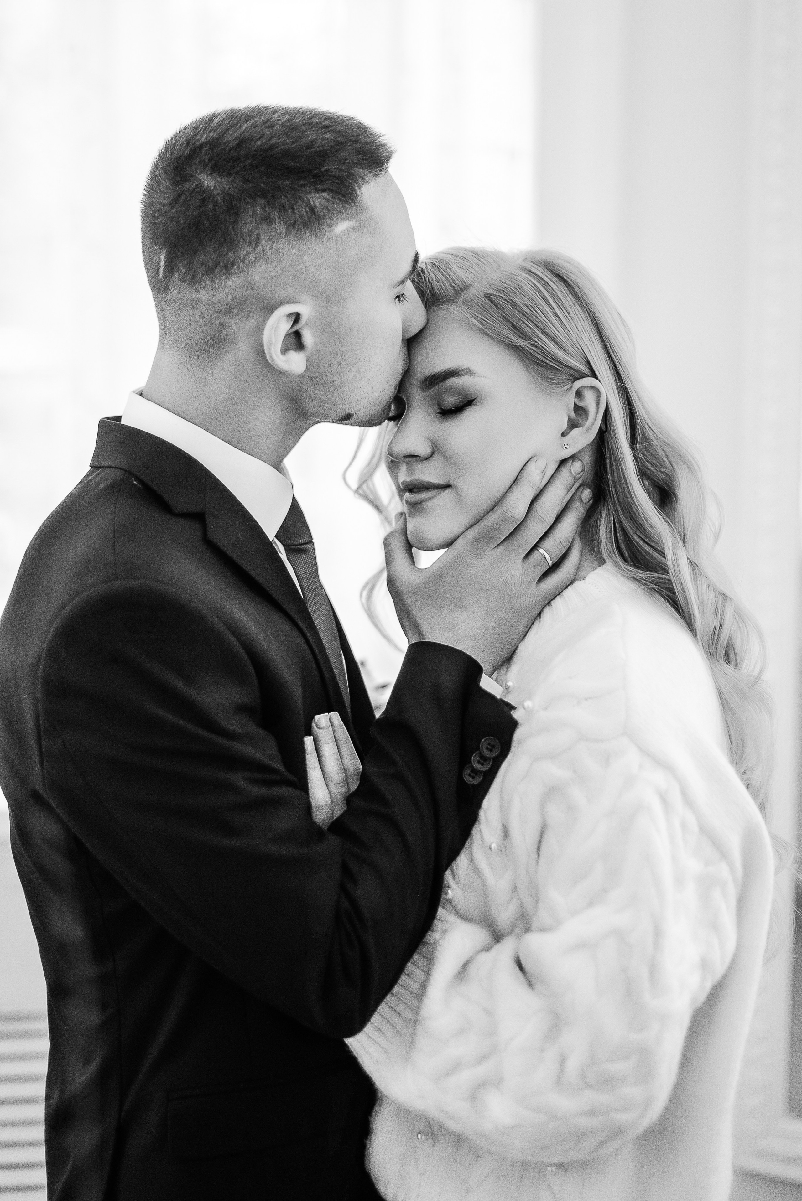 Александра и Алексей, роспись и прогулка зимой. Свадебный и портретный фотограф в Липецке Юлия Свит