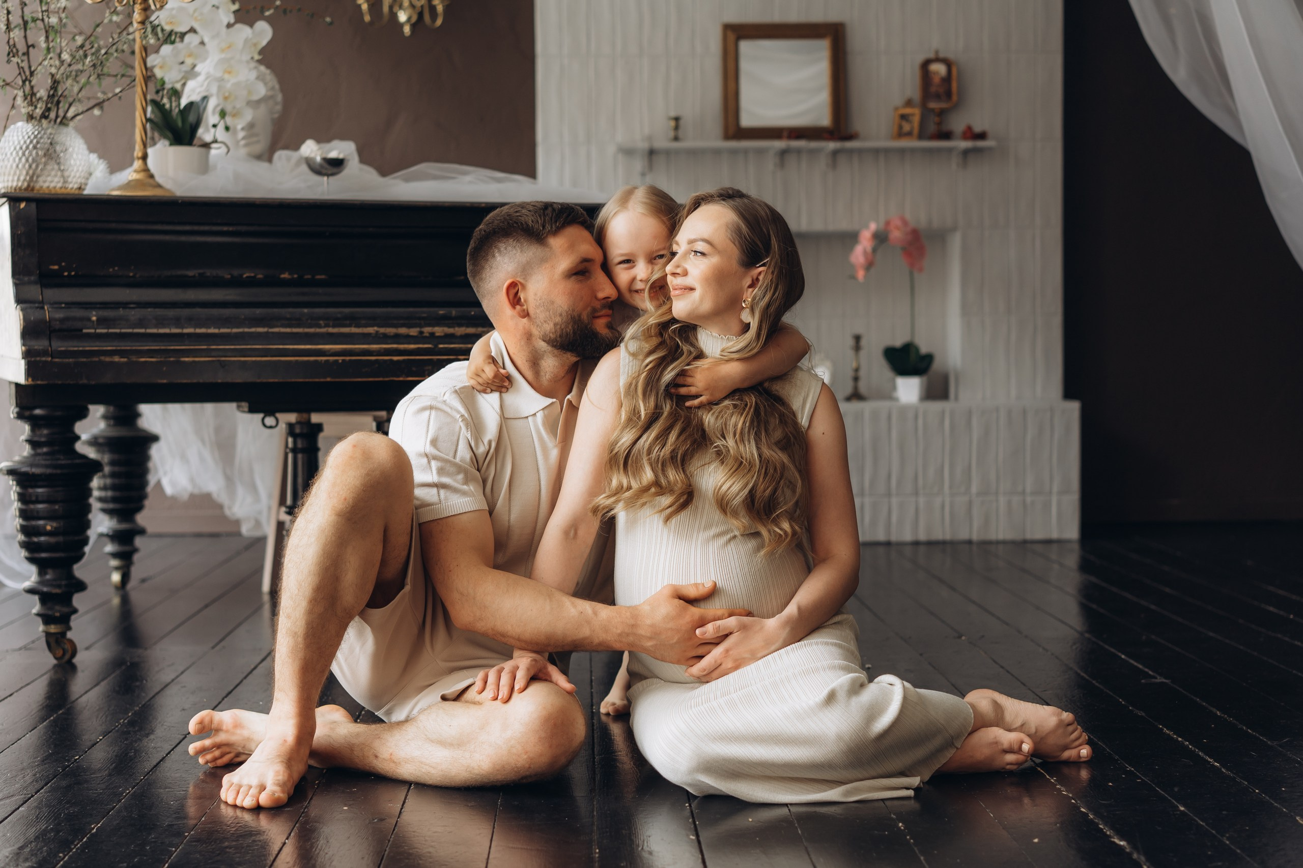 Семейная в студии. Фотограф Екатеринбург Кокшарова Александра