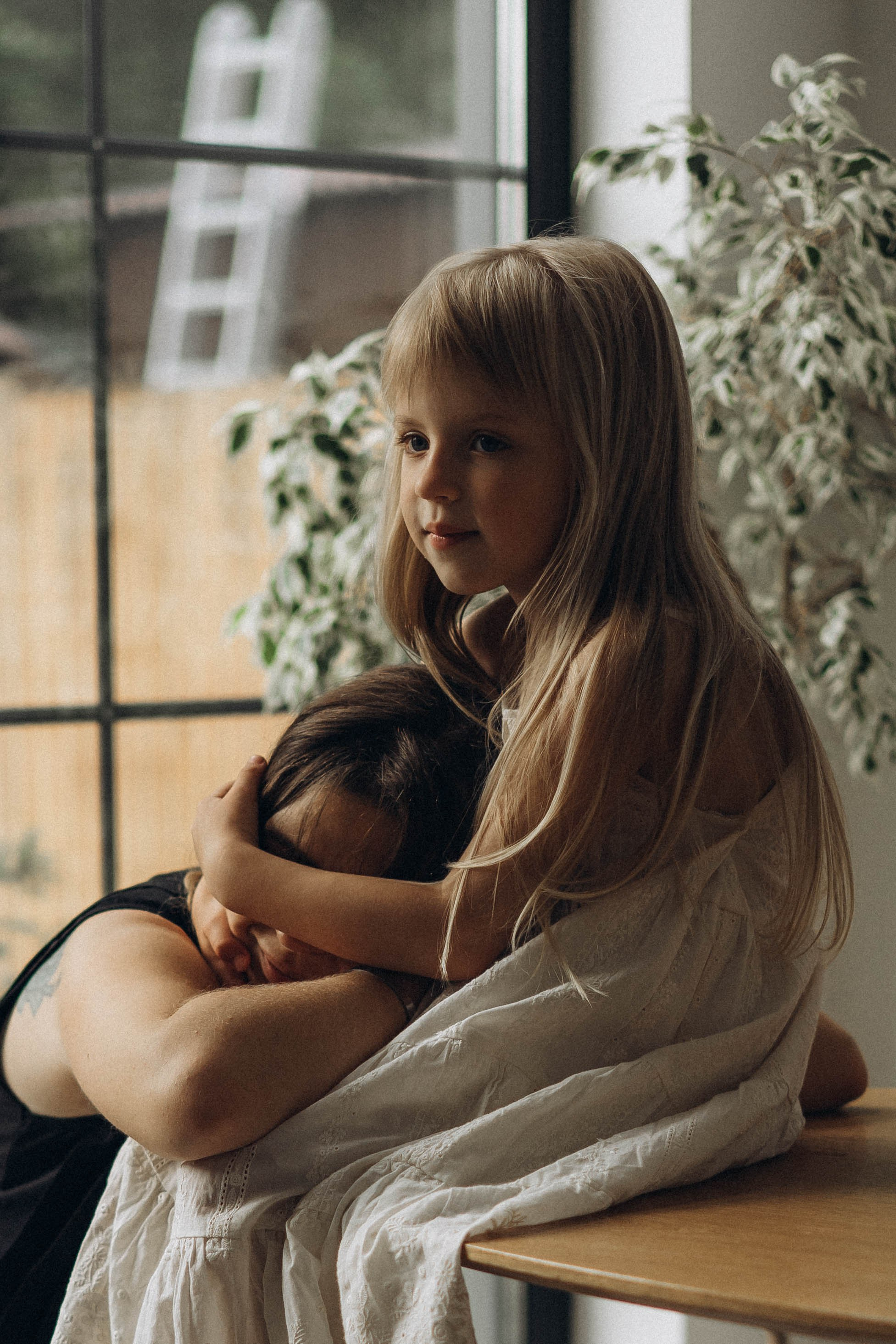 Фотосессия домашняя мама и дочка. Фотограф Екатеринбург Кокшарова Александра