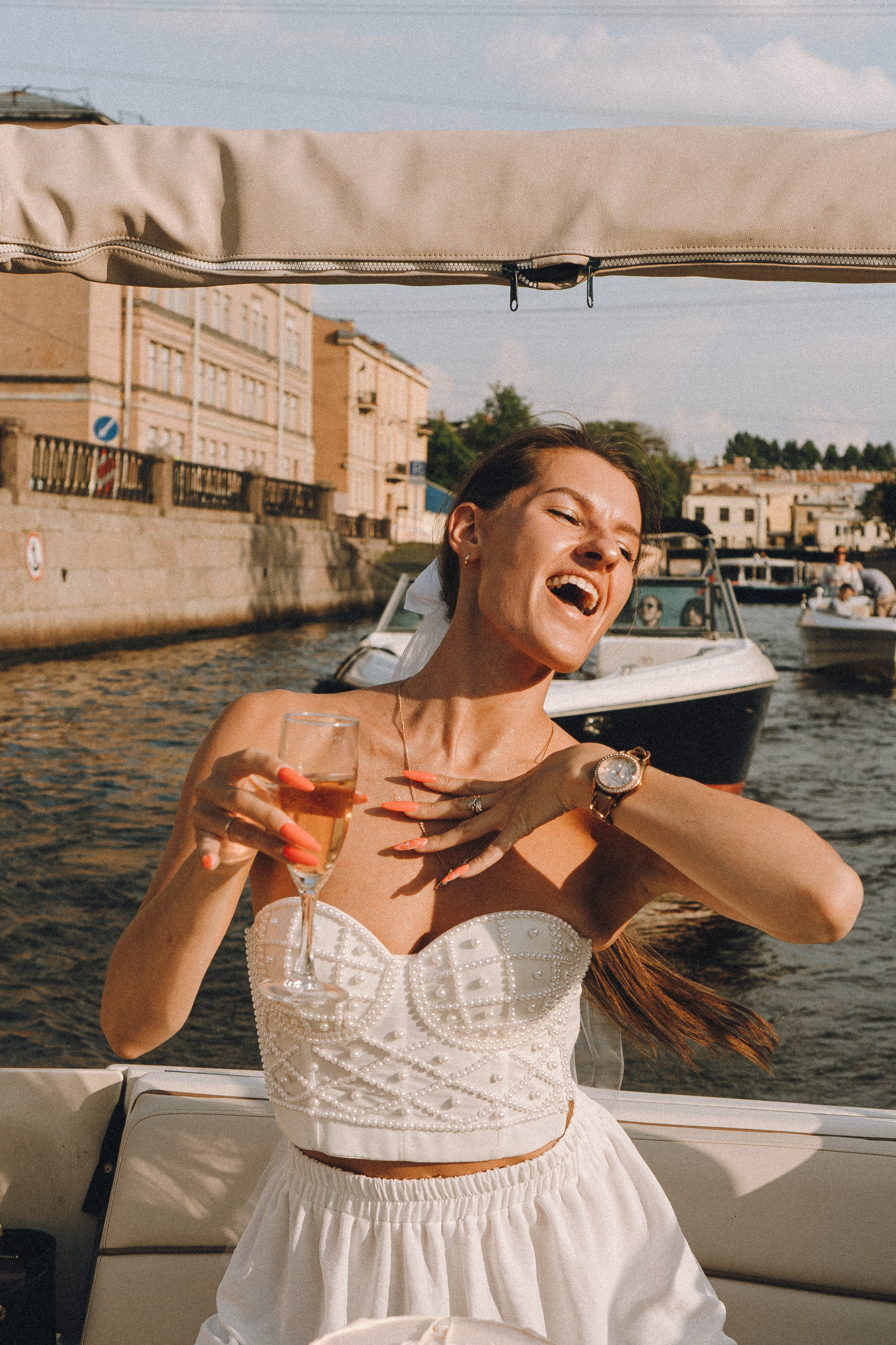 ДЕВИЧНИК НА КАТЕРЕ. Профессиональный фотограф, Санкт-Петербург — Виктория Богомолова