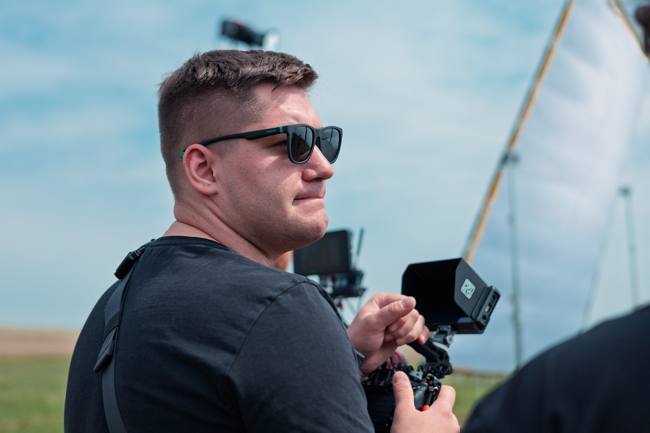 Бэкстейдж-съемка рекламы охранной компании «Тамерлан». Фотограф Белов Тимофей | Красноярск