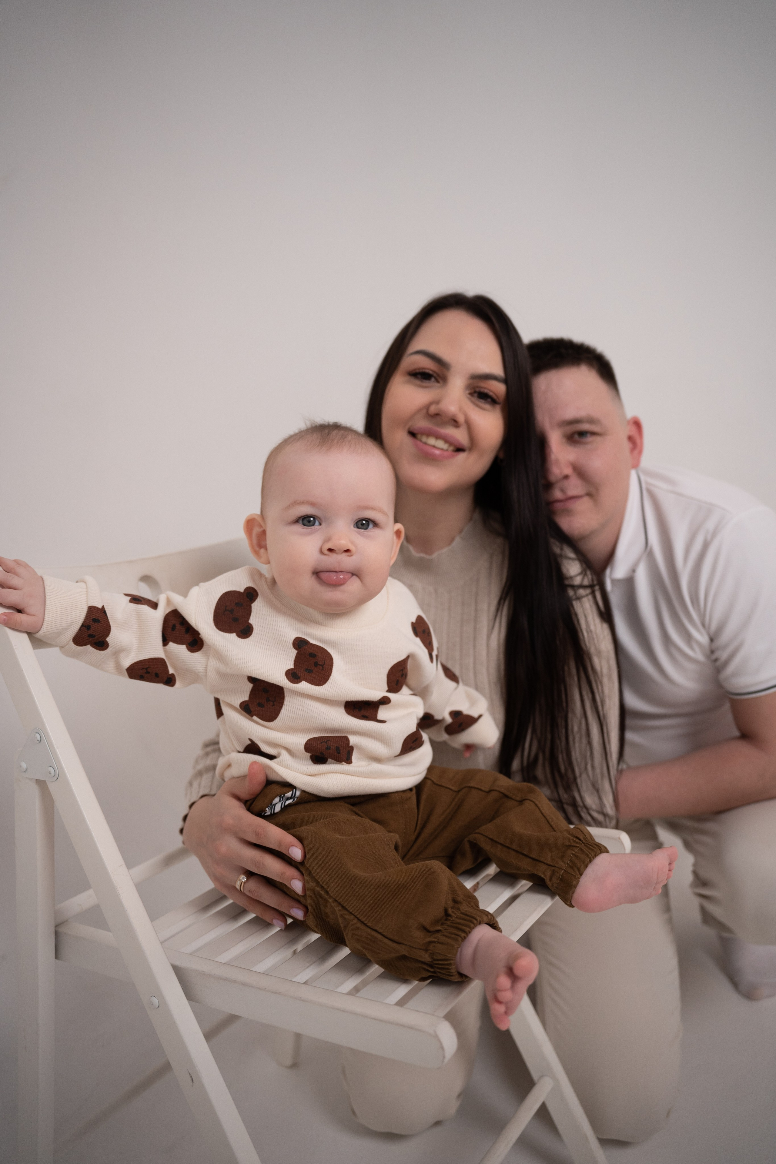 Семейная съемка в студии