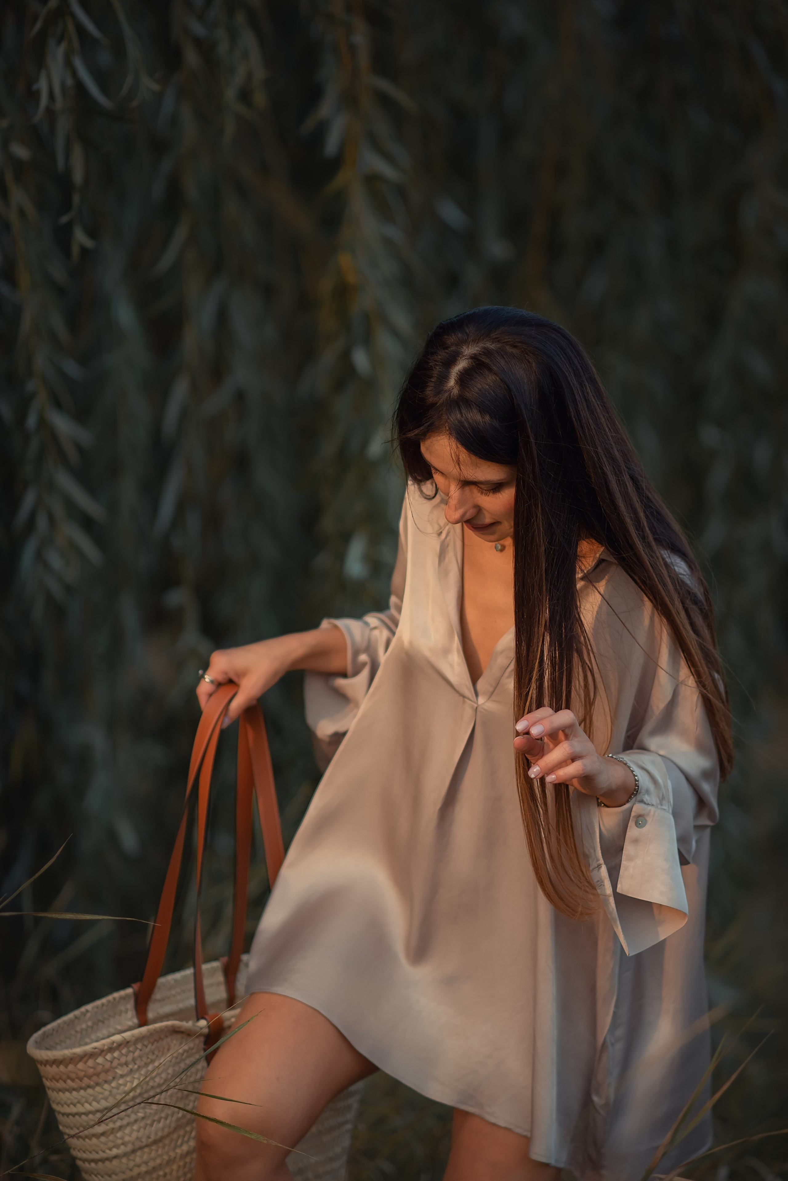 Анна с корзинкой. Семейный, детский и женский фотограф в Ростове-на-Дону Кирилина Екатерина