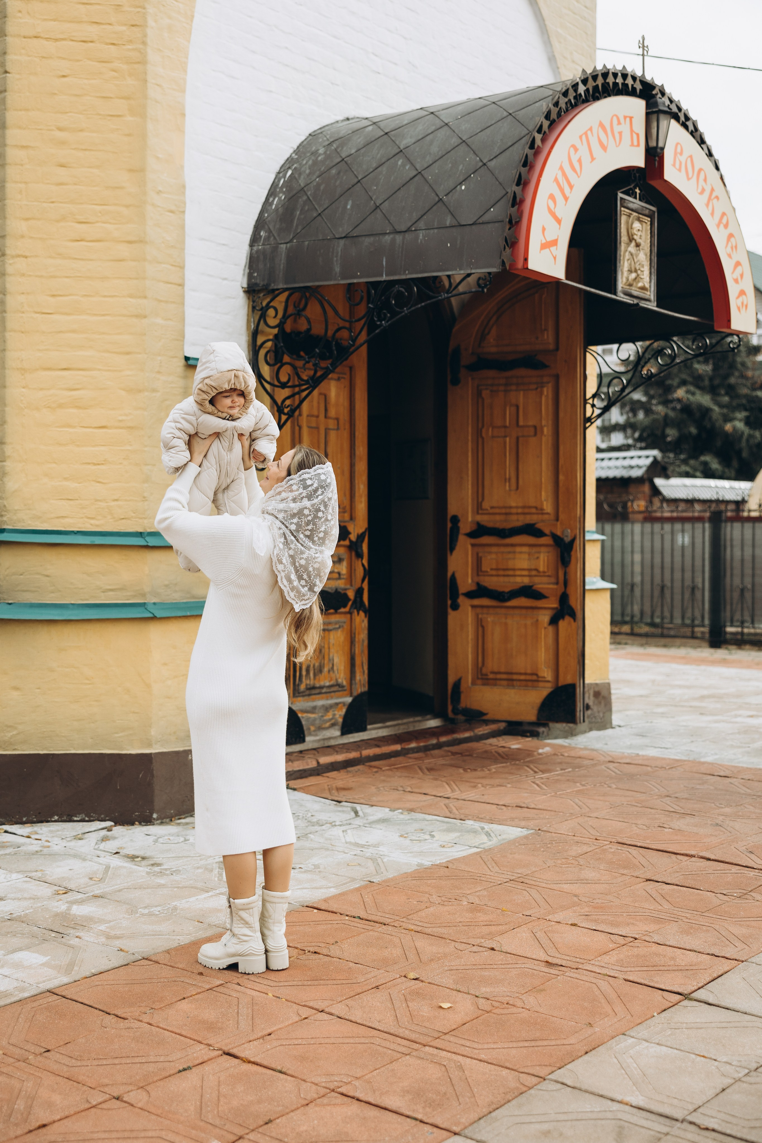 Крещение Дианы. Семейный фотограф в Москве Виктория Ястребинская