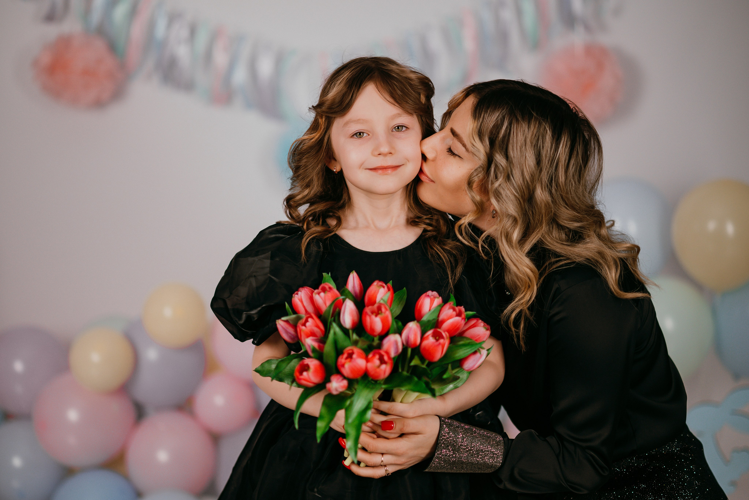 Мама и дочь (студия). Семейный фотограф в Краснодаре