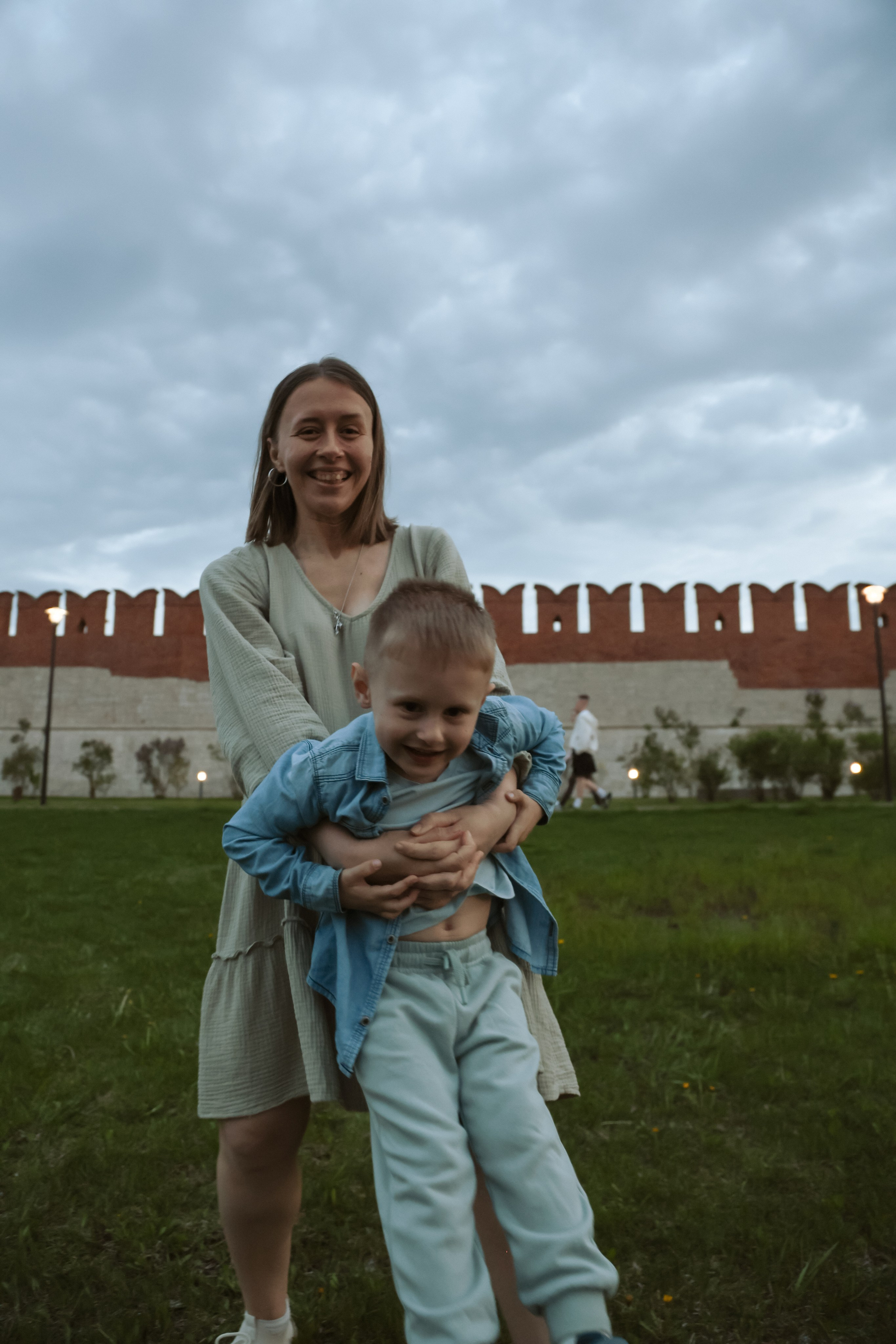 Семейная фотосессия в парке. Фотограф в Санкт-Петербурге Валерия Закатеева