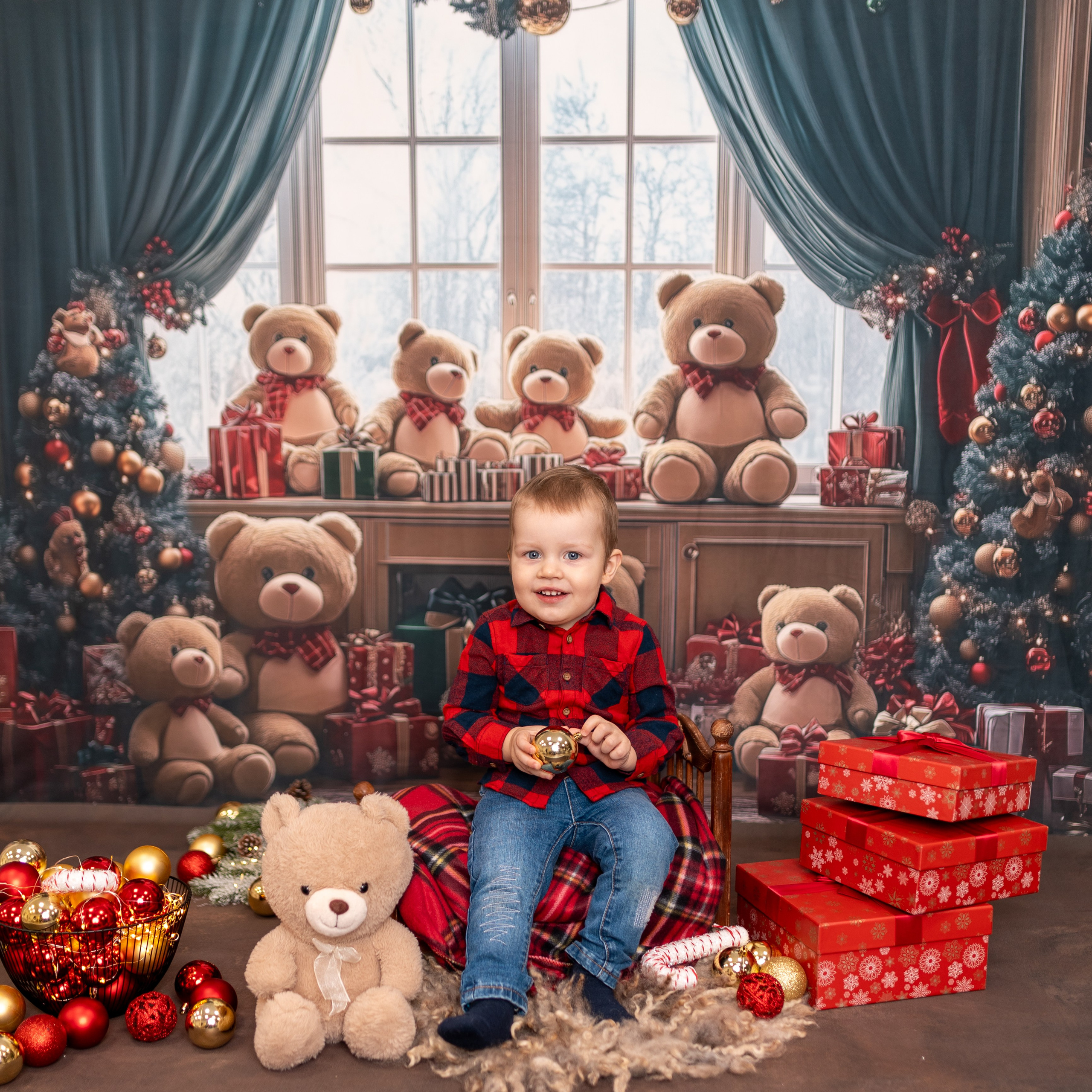 Новогодние. Фотограф новорожденных. Детский и семейный фотограф Марьяна Юдина