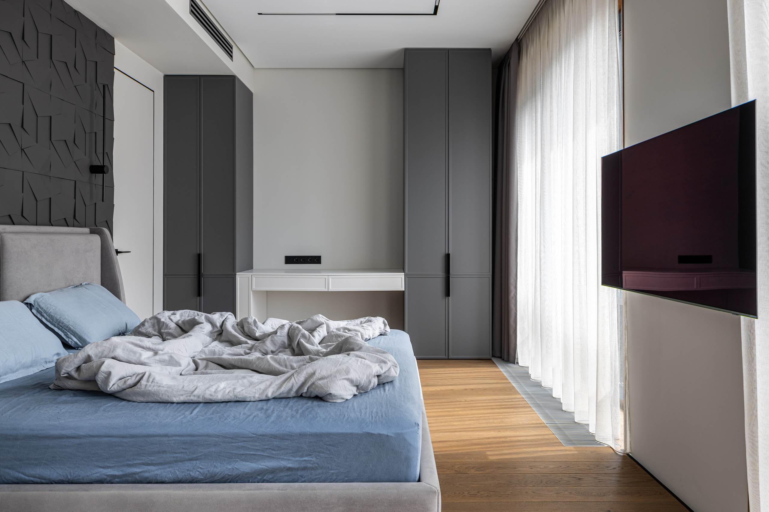 Дизайнерская семейная квартира с панорамными окнами. Veselinskiy| Интерьерный фотограф | Москва