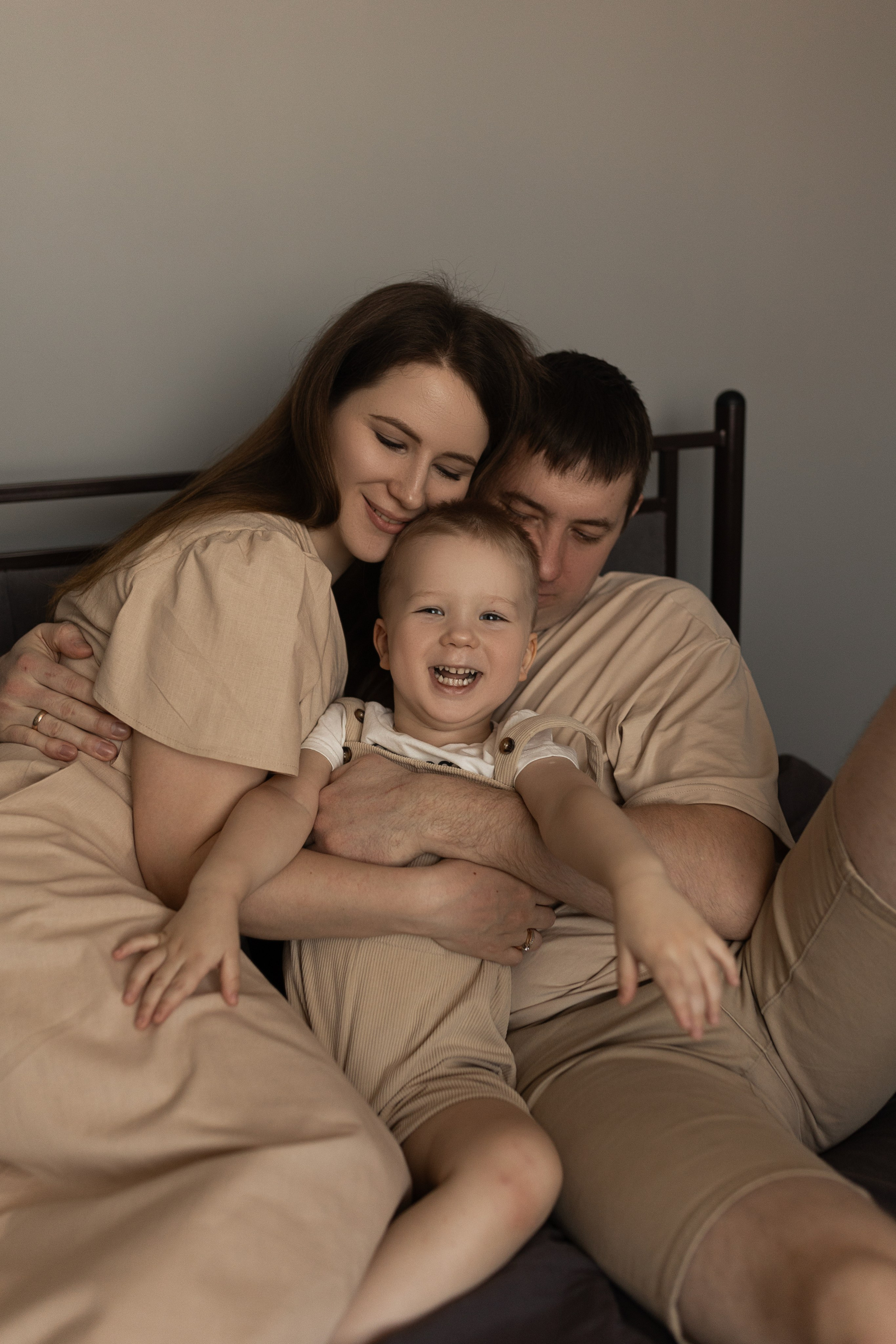 Алена, Владимир и Миша. Фотограф Алина Кучумова