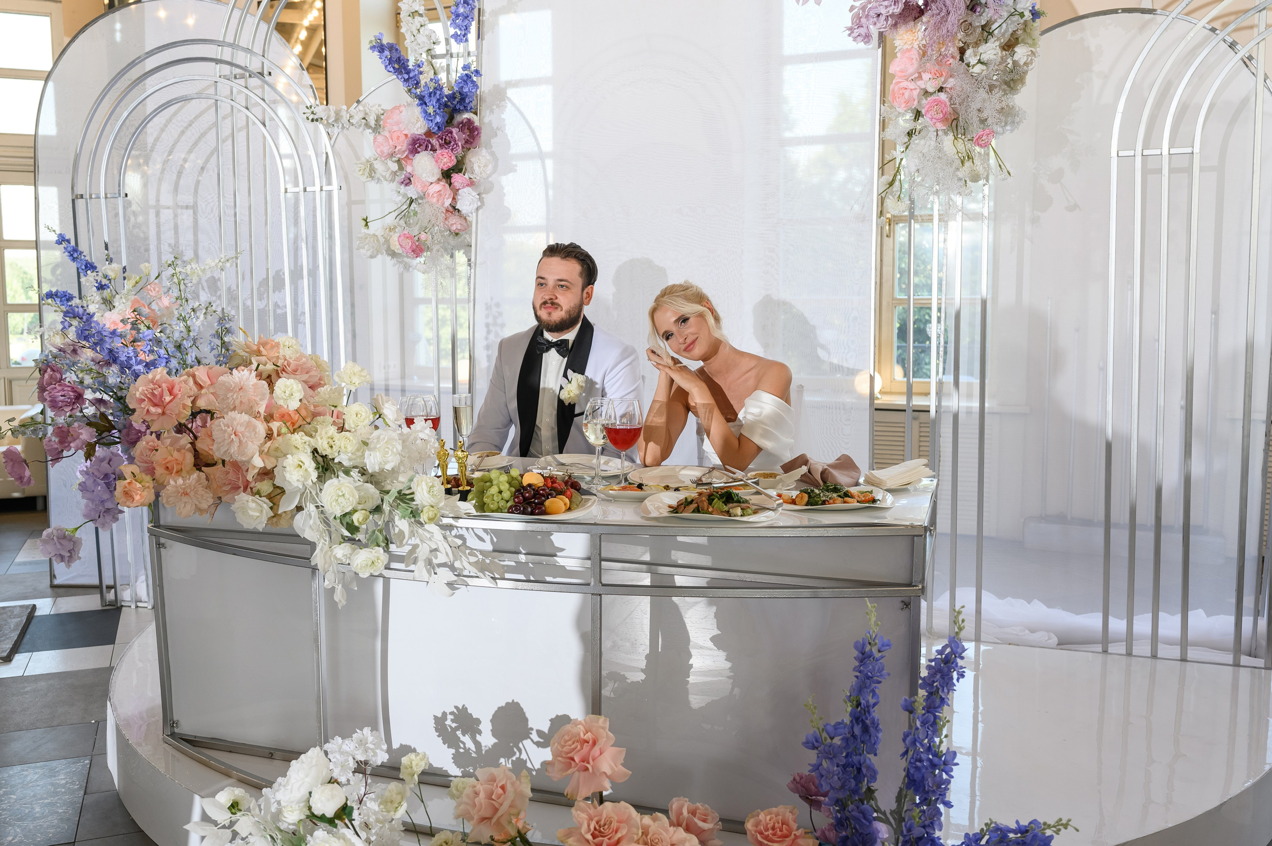 Свадебная фотосессия в Марриотт Империал Плаза. Свадебный фотограф Москва Юрий Кульман