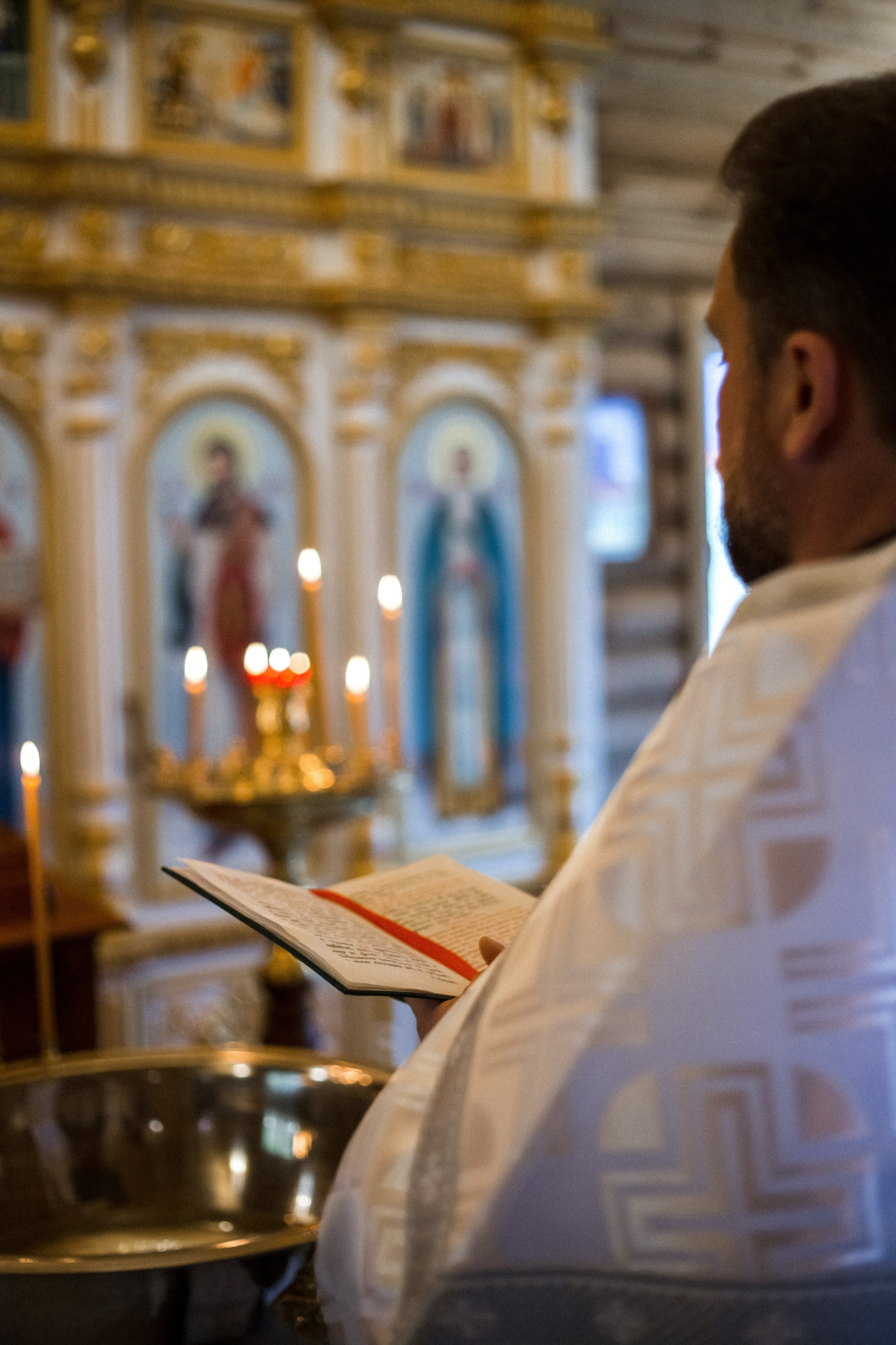 Таинство Крещения Ксении. Портретный, семейный, свадебный фотограф в Брянске Маргарита Василькова