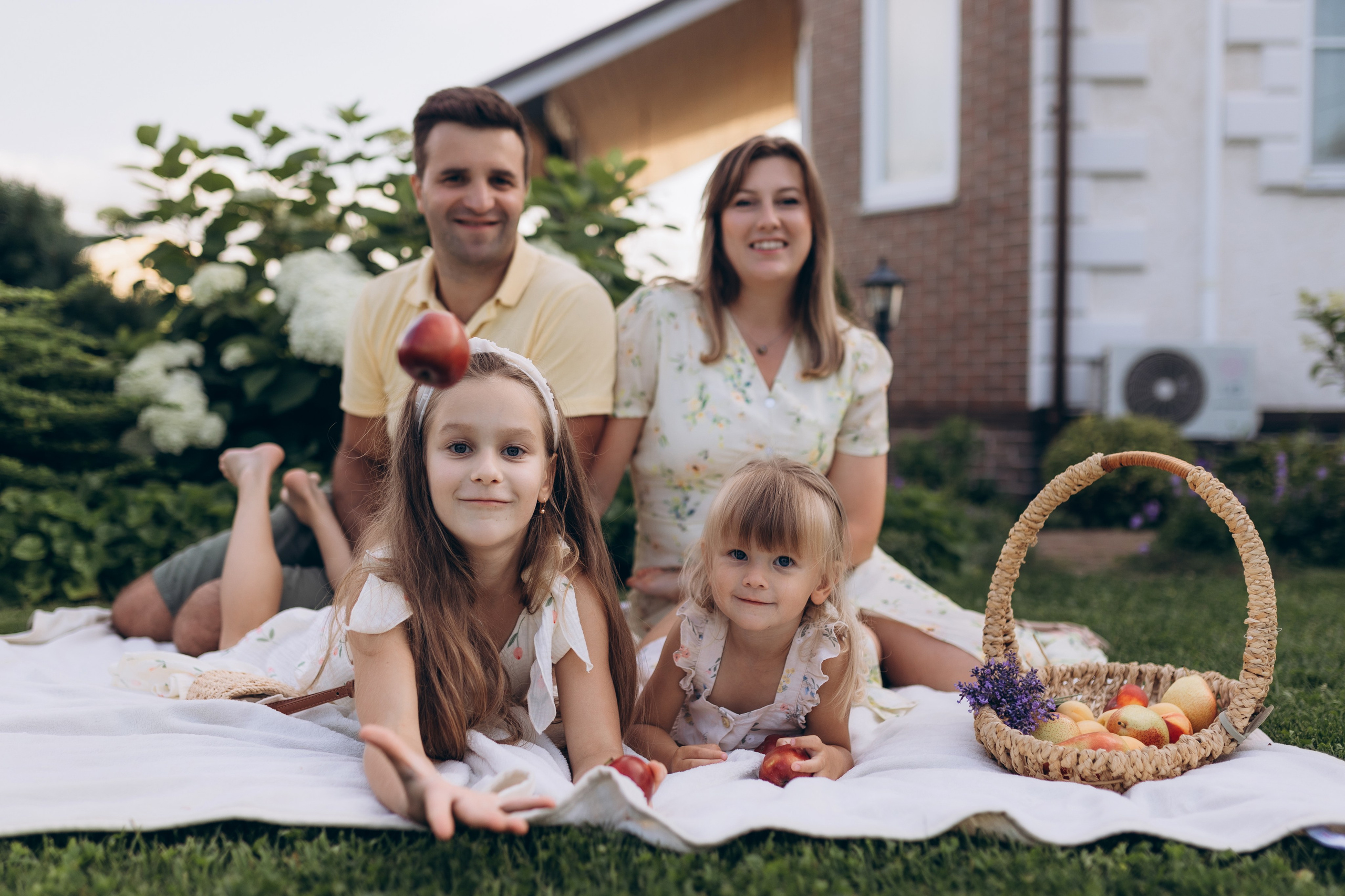 Райский сад. Фотограф новорожденных Серпухов, Протвино, Москва I Марина Бурмистрова