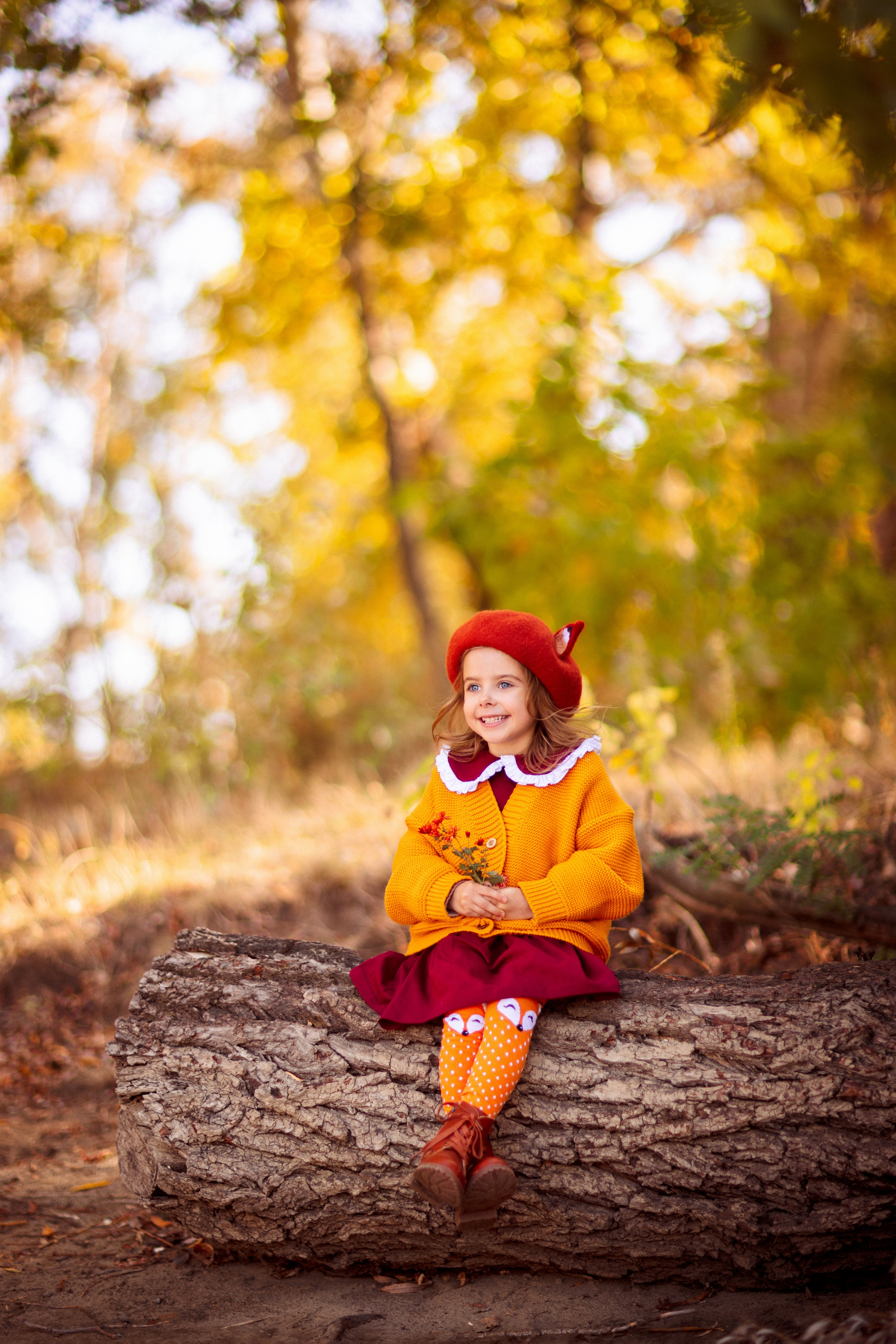 Осень с «Лисом». Семейный и детский фотограф в Краснодаре Анна Трашкова