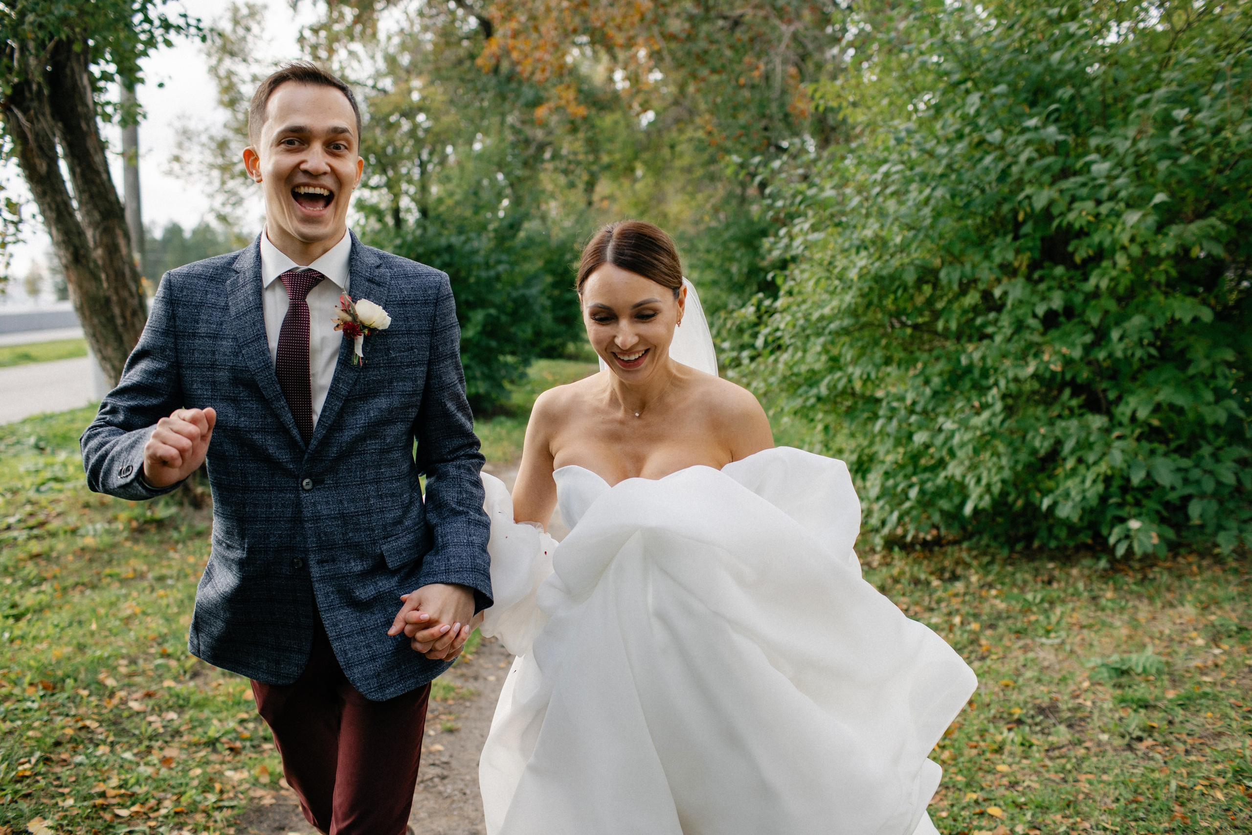 Осенняя свадебная фотосъемка в Архангельске. Клещинов Алексей