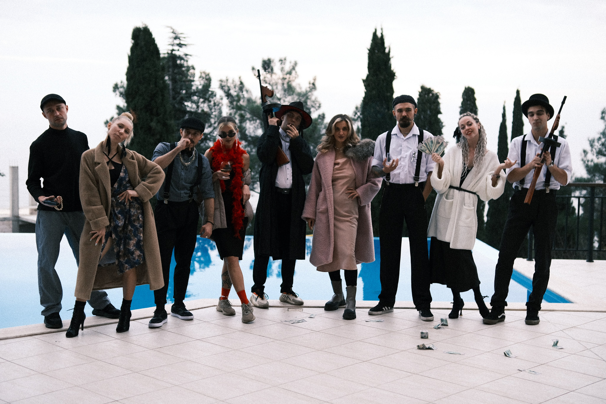 Тематический день рождения Александры — Мафия. Фотограф, видеограф в Санкт-Петербурге