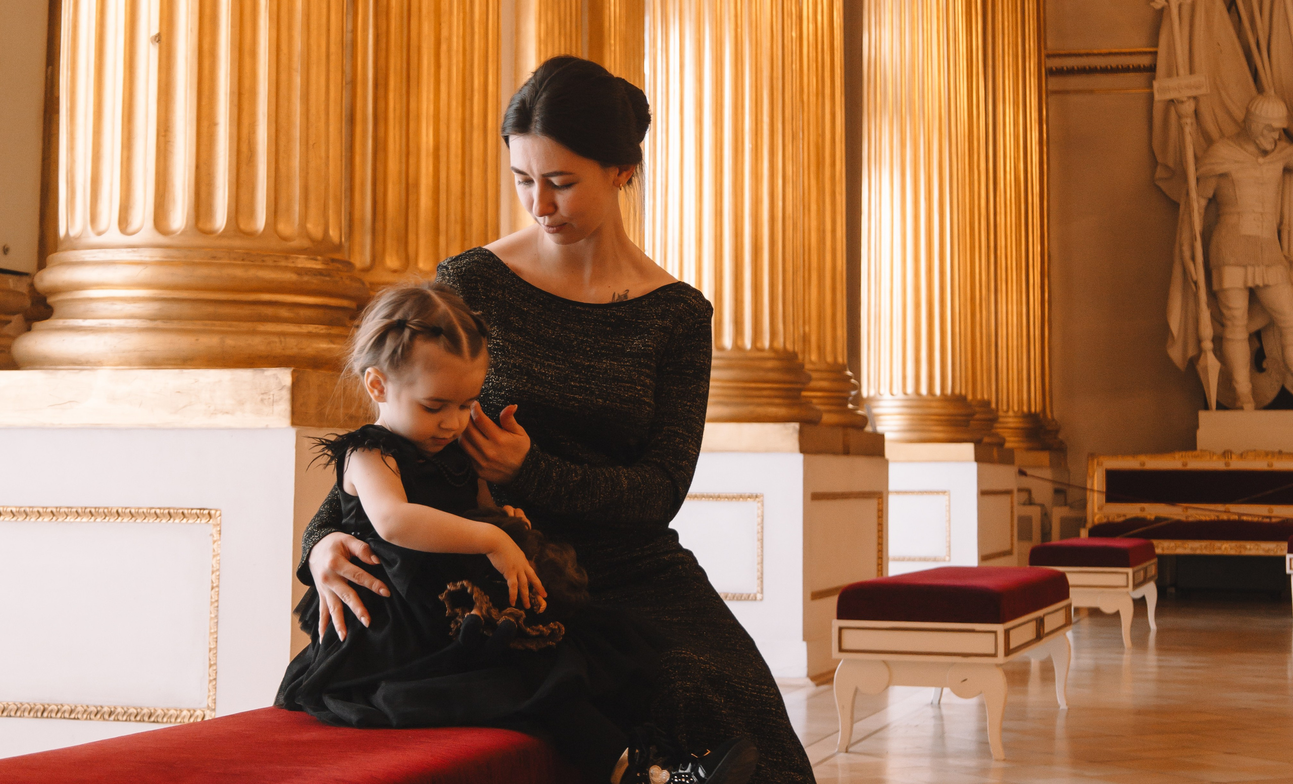 Есения в Эрмитаже