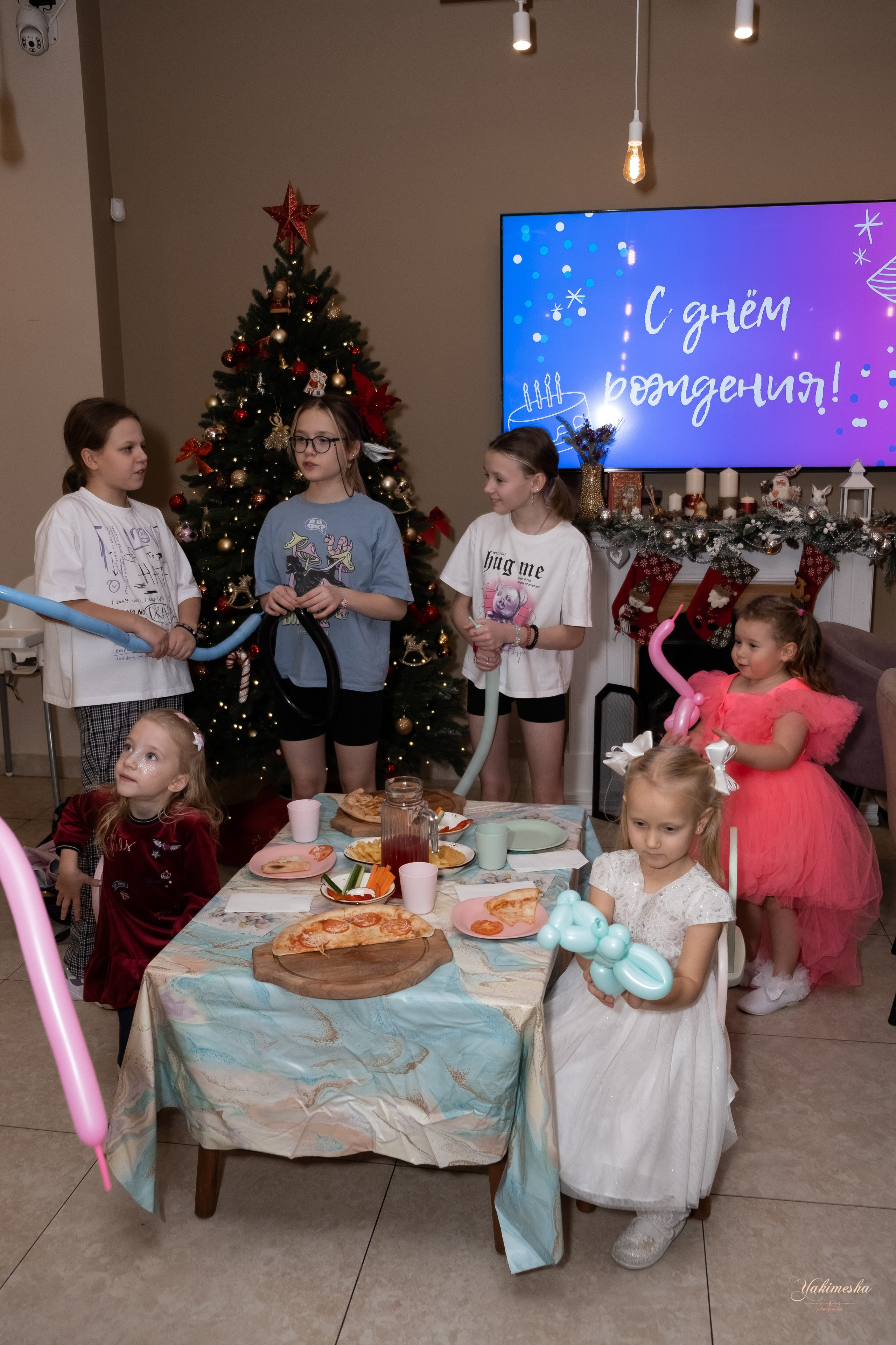 День рождение ребенка. Семейный и женский фотограф в Санкт-Петербурге