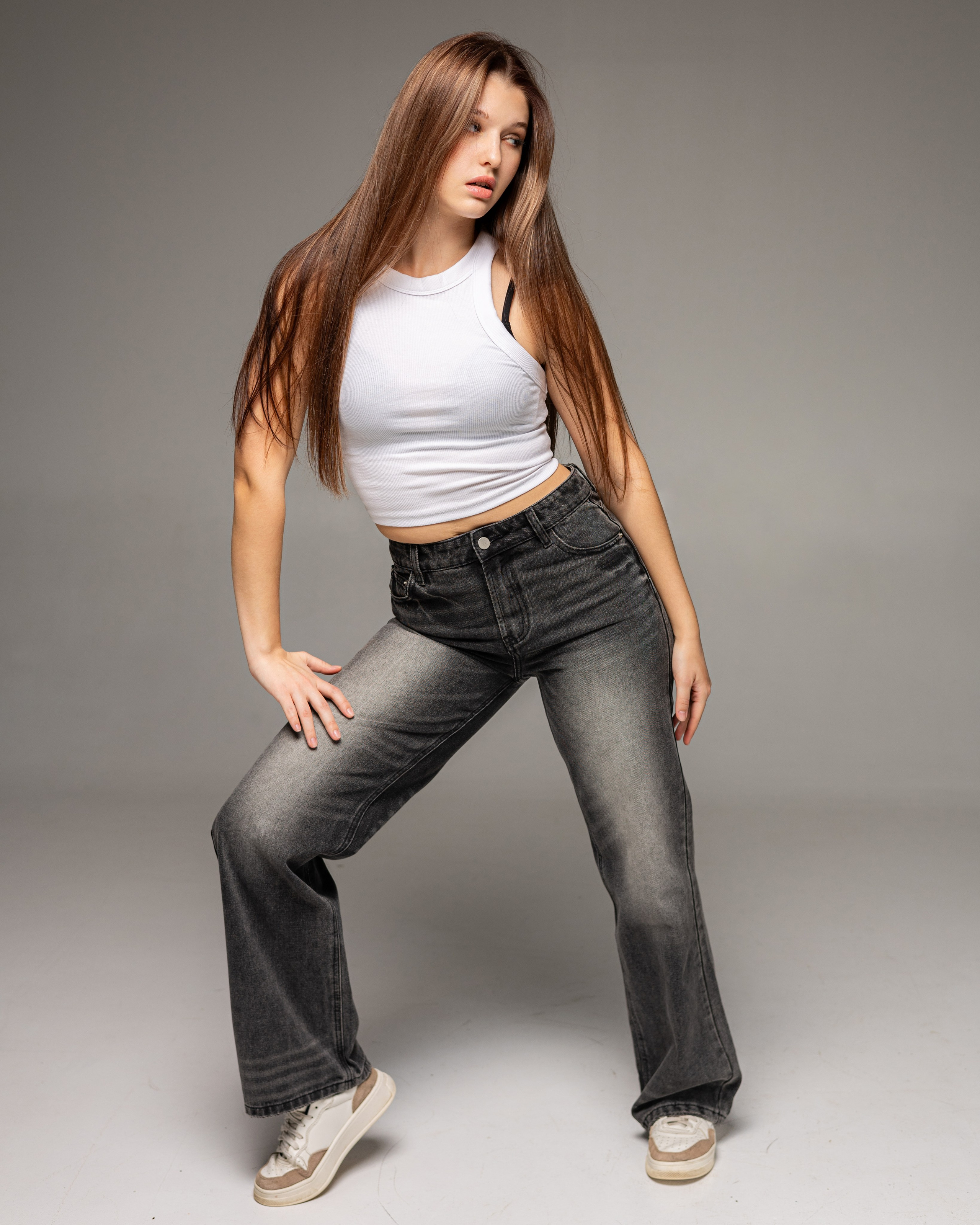 Модельные тесты Мелисы. Fashion-Фотограф Алексей Гагарин. Москва