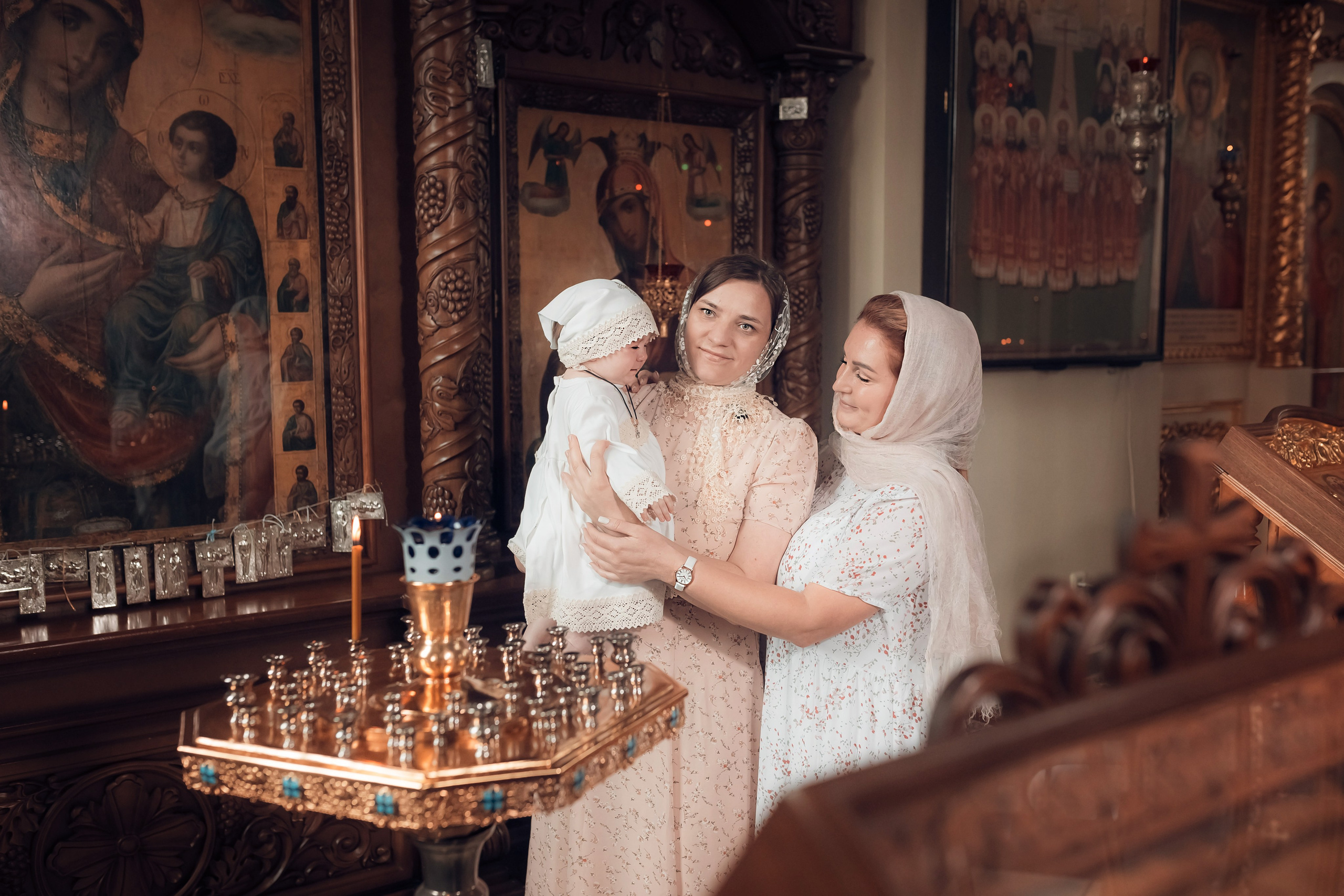 Таинство Крещения Ксении. Съемка Таинств Крещения Венчания, детские и семейные съемки в Пензе