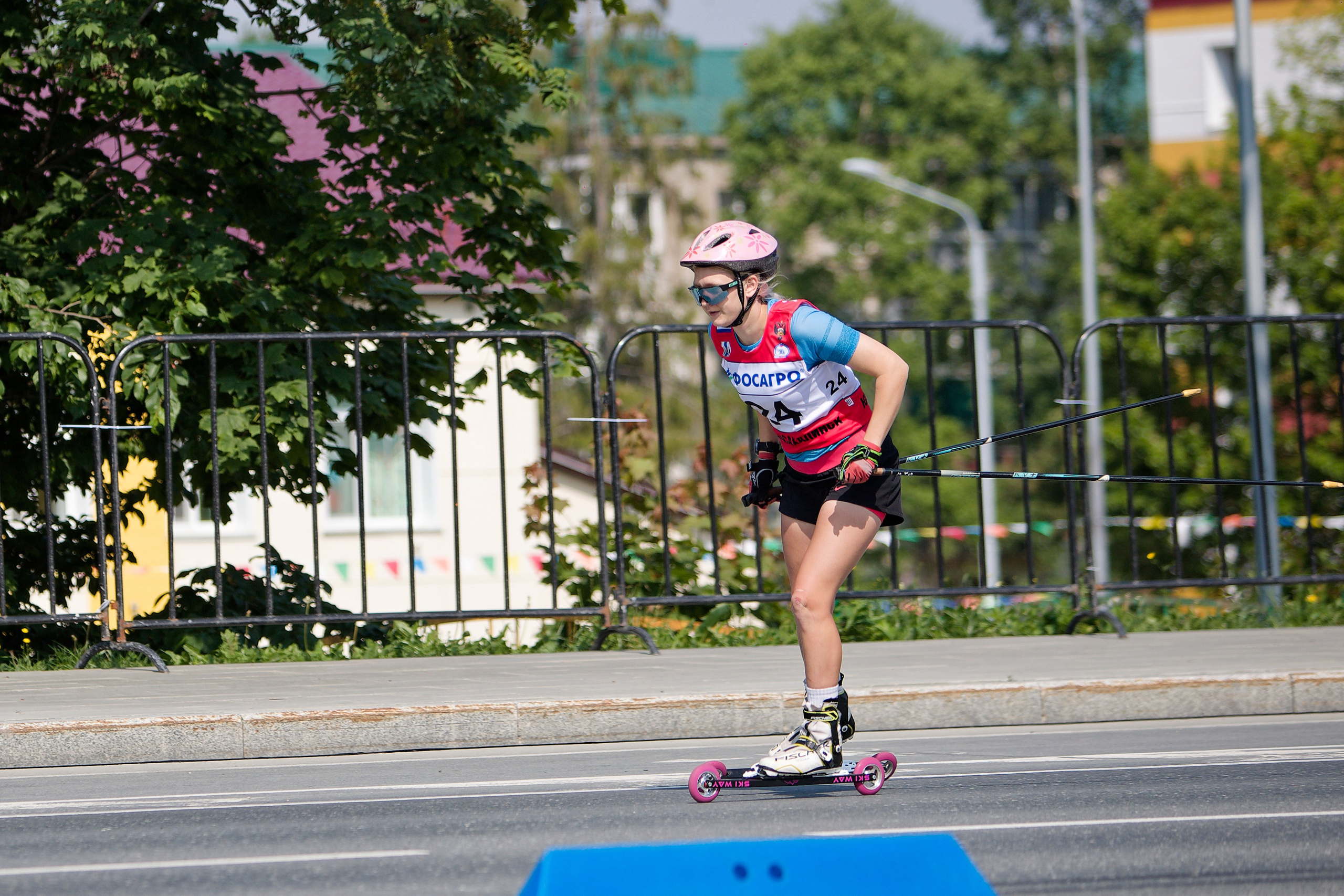 II этап Кубка России по лыжероллерам. Кутузов Евгений Фотограф в Южно-Сахалинске