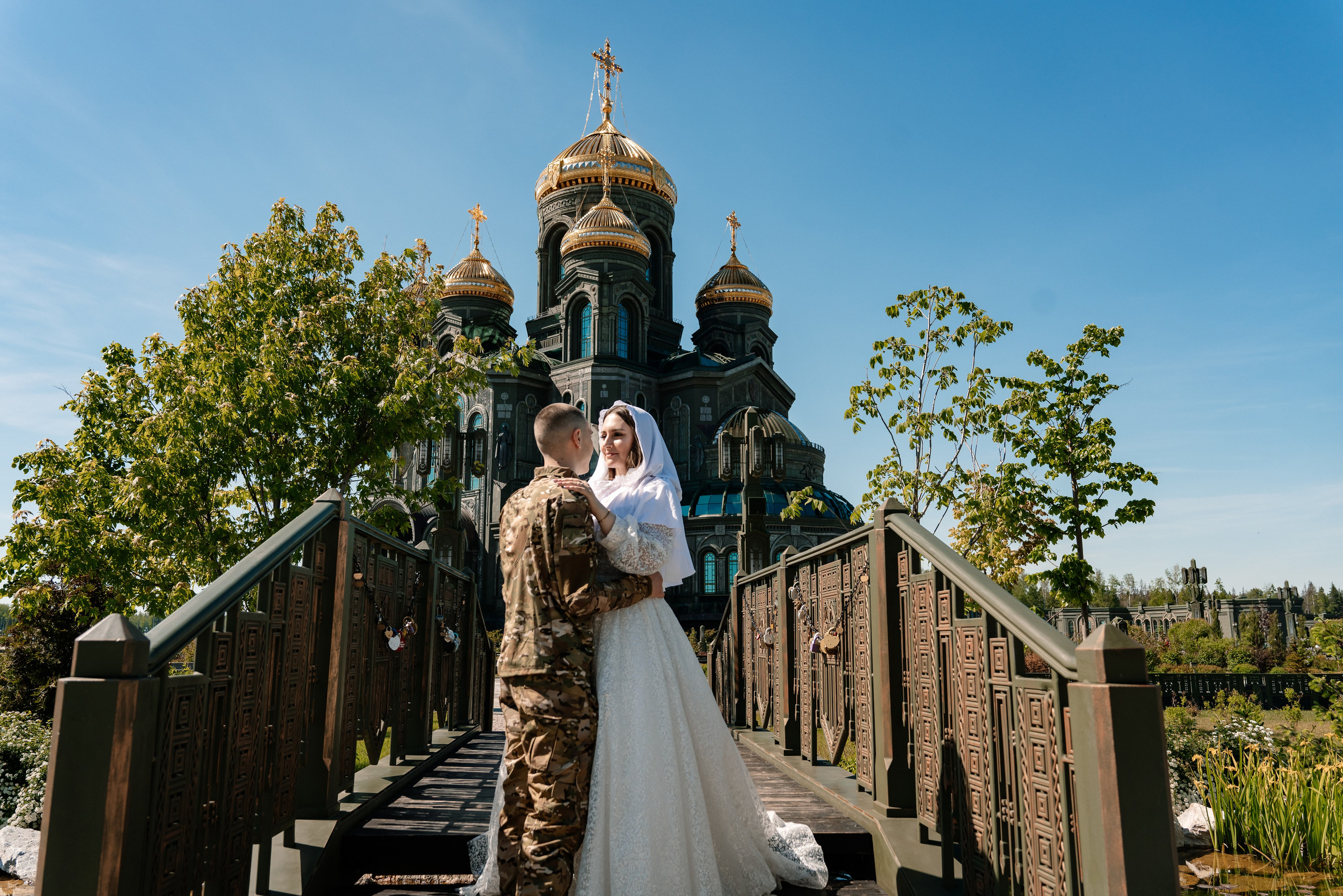 Венчание в Главном храме вооруженных сил (Патриот). Семейный фотограф Одинцово Москва Наталия Черенкова
