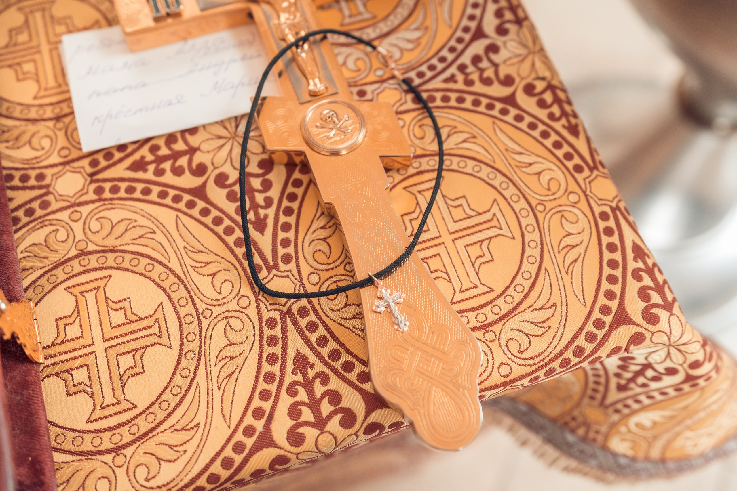 Таинство Крещения Марии в соборе Покрова Божьей Матери. Главная