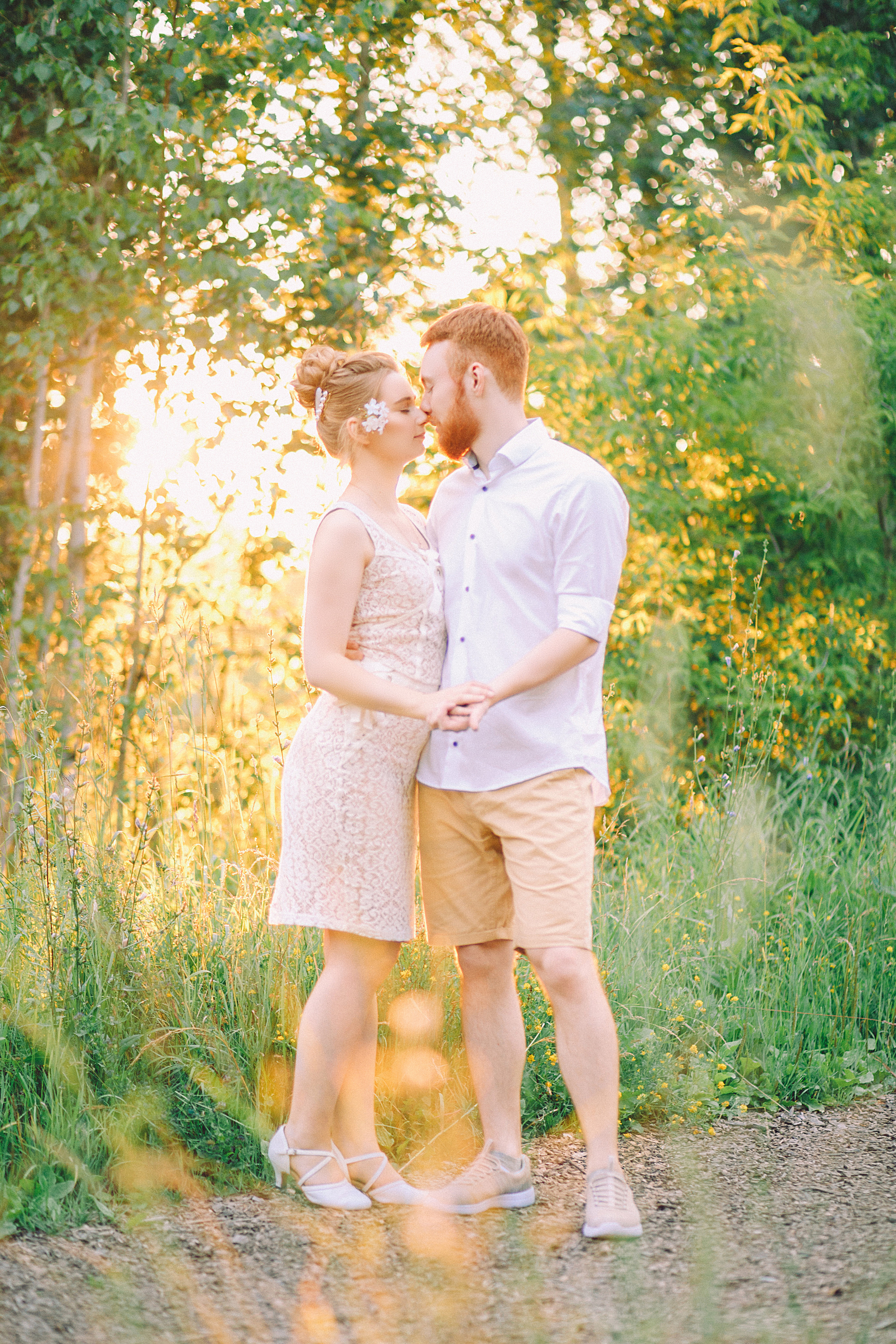 Свадебная Фотосессия пары на природе в Ижевске. Профессиональный фотограф в Ижевске Леша Петров