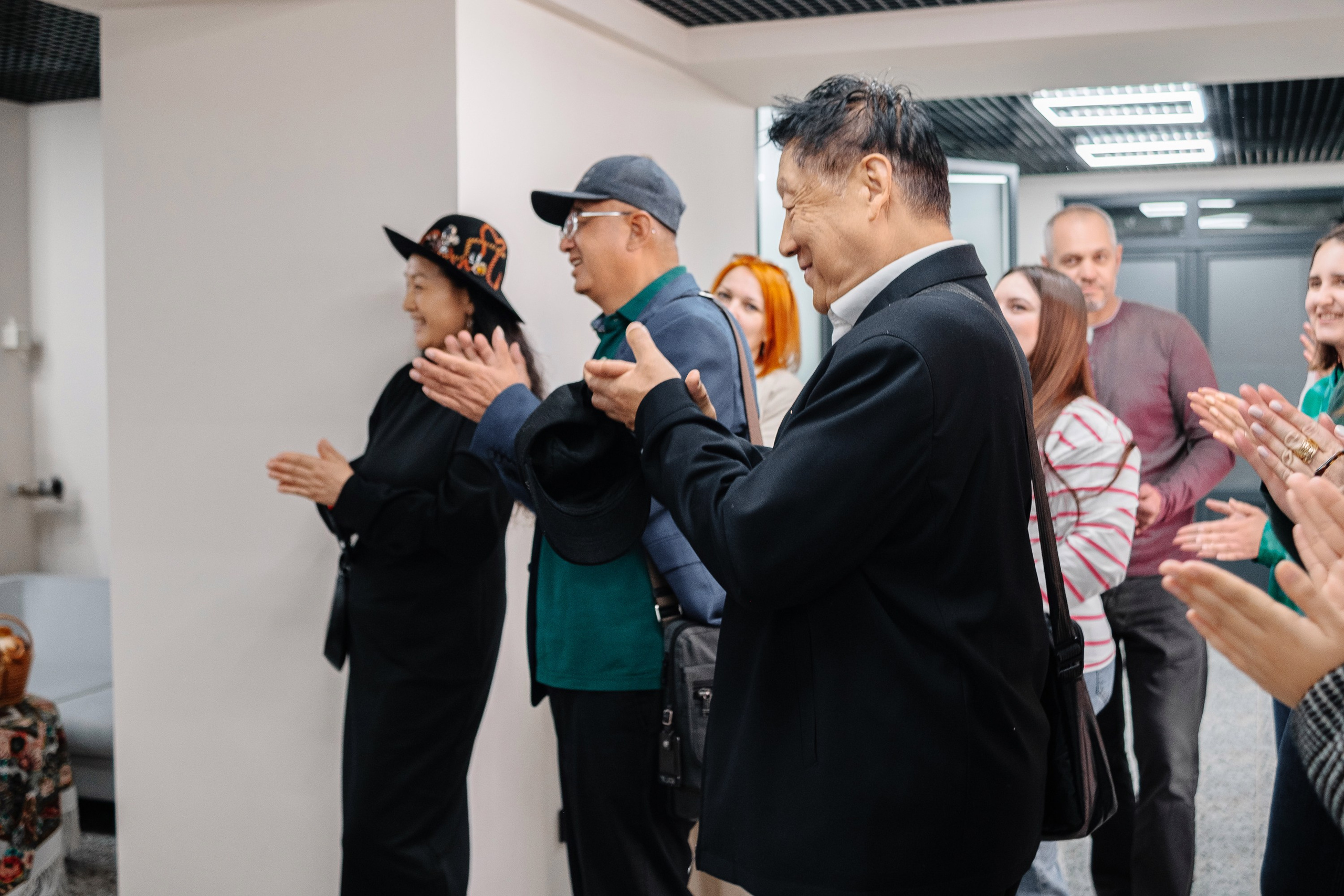 Делегация Китая в Ивановской текстильной компании