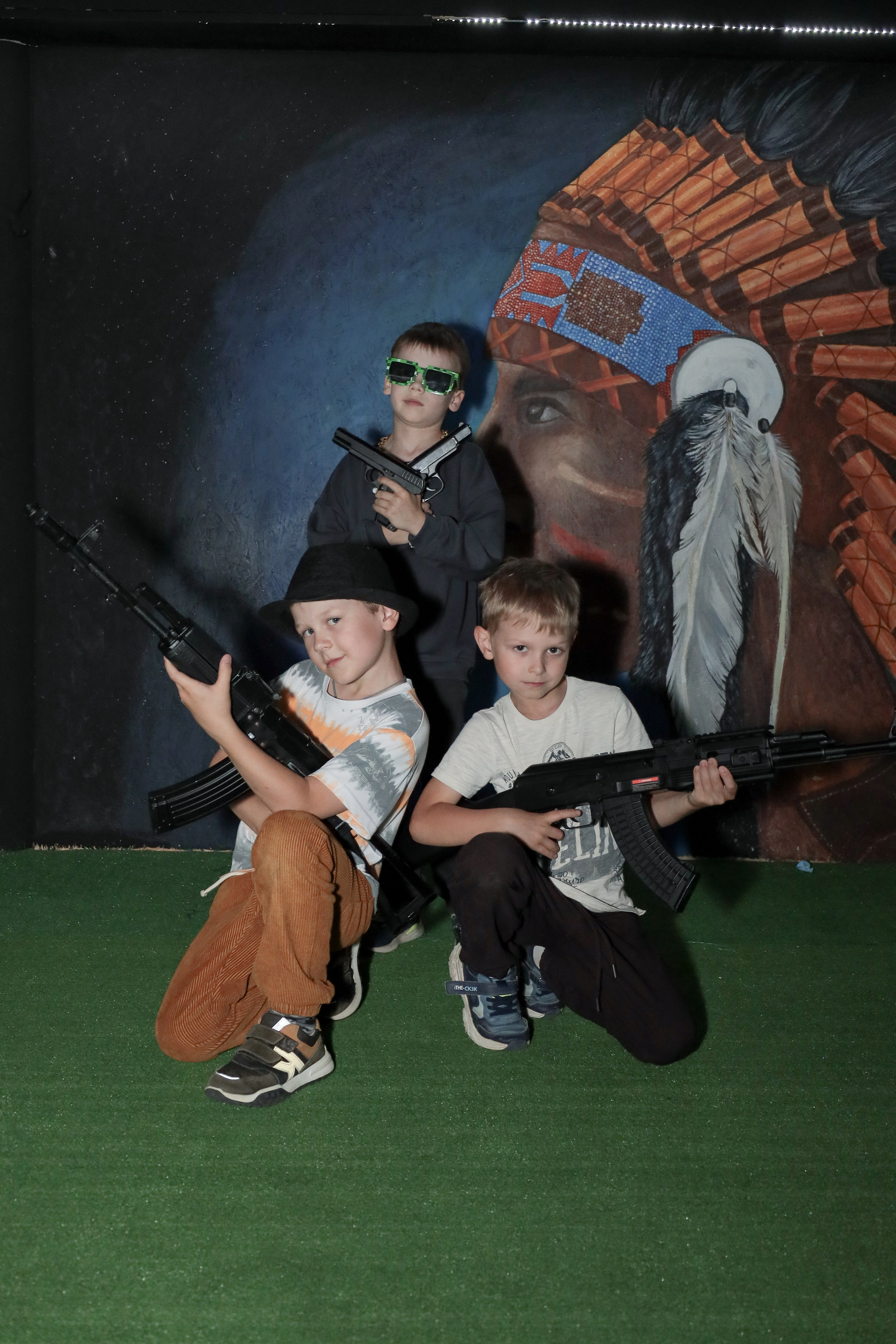 День рождение в стрелковом клубе. Фотограф Надршина Лилия