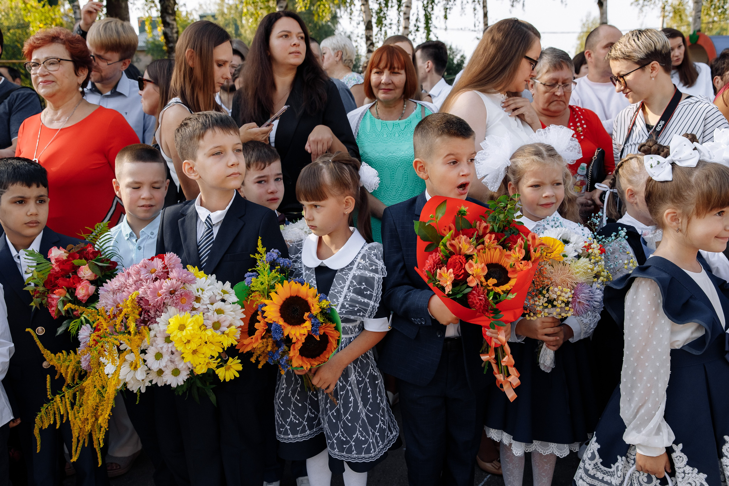 1 сентября Покровская СОШ. Свадебный фотограф Фадеева Алёна