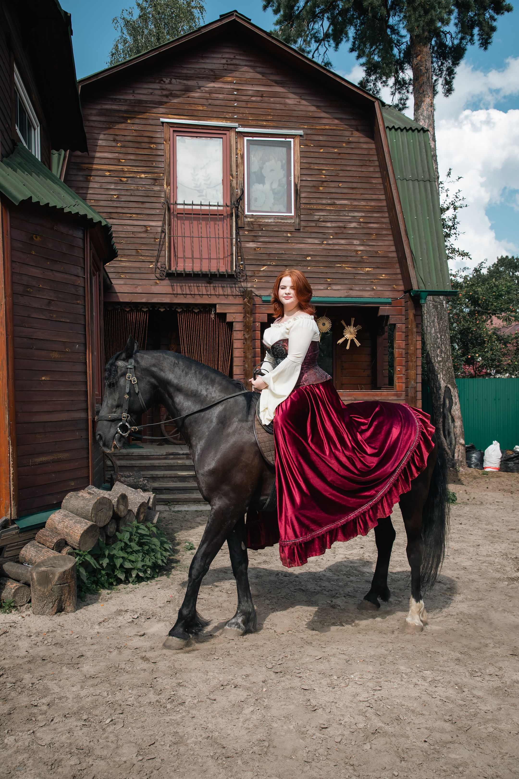 Фотосессия с лошадкой Пенкой