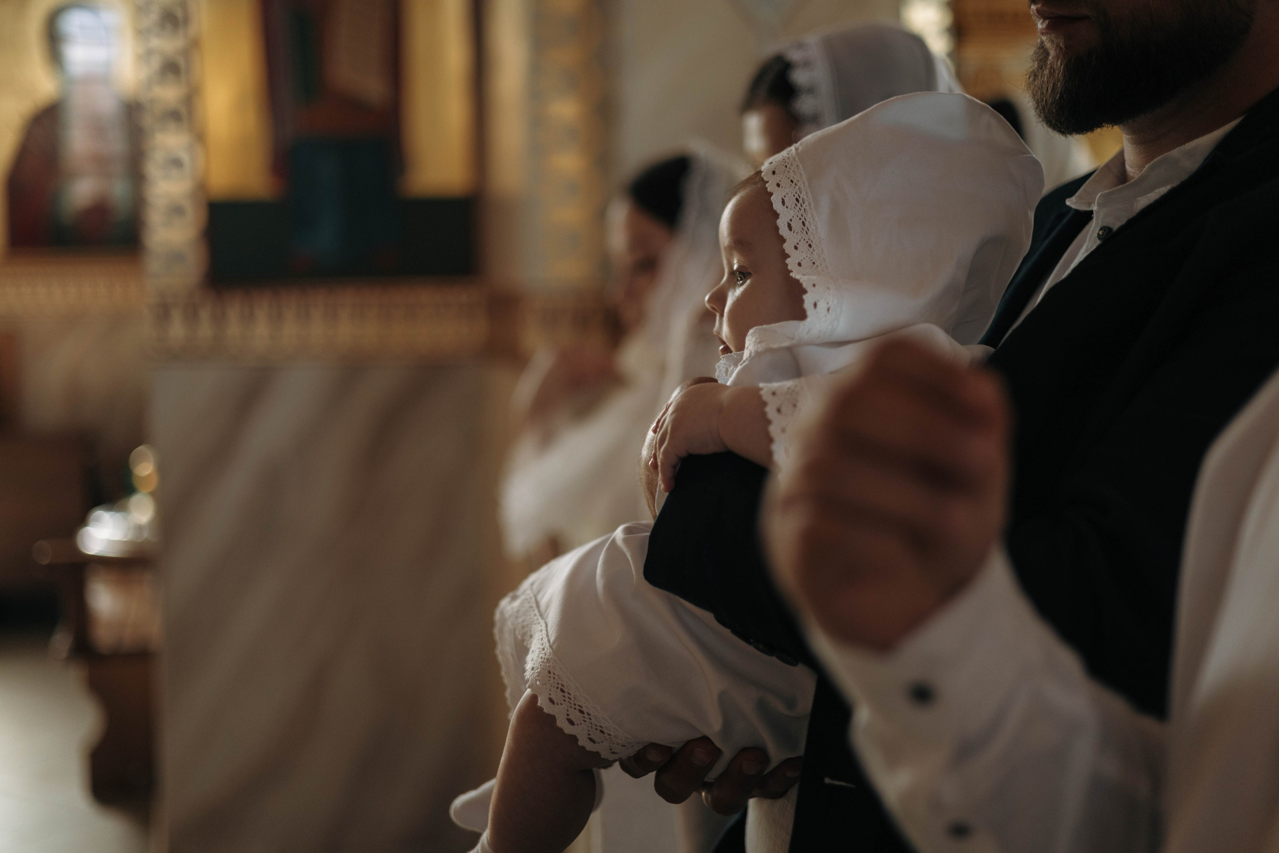 Таинство Крещения Савелия. Фотограф Сальск Катерина