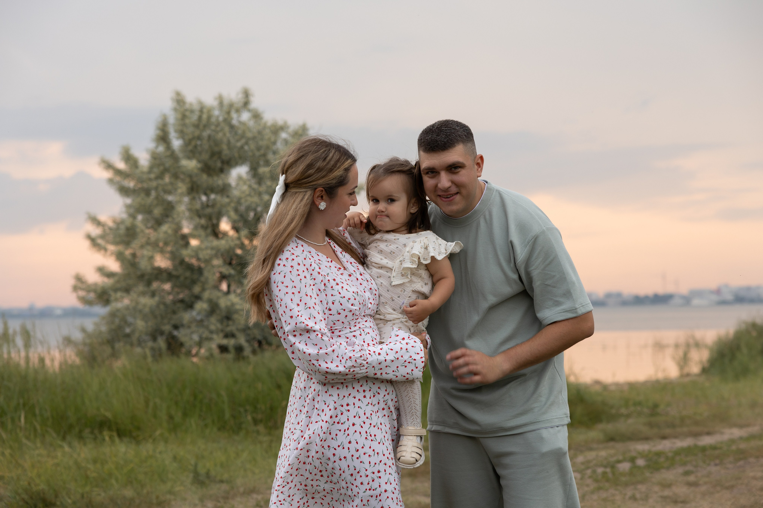 Денис, Наталья и София. Семейный и свадебный фотограф в Челябинске Мария Леонтьева